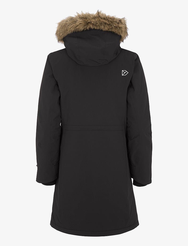 Didriksons - EMMA WNS PARKA - parkasjackor - black - 2