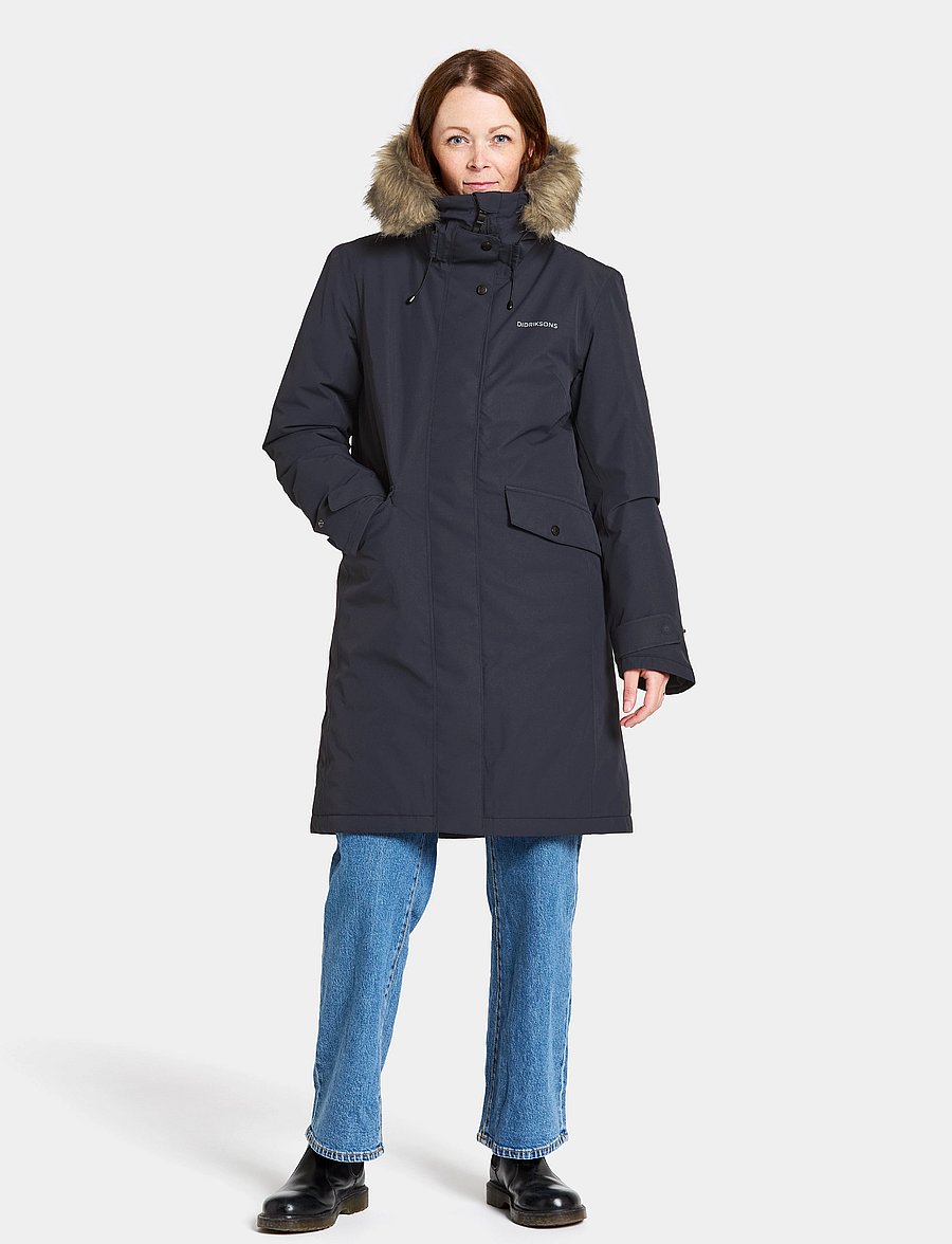 Didriksons - EMMA WNS PARKA - dark night blue - 3