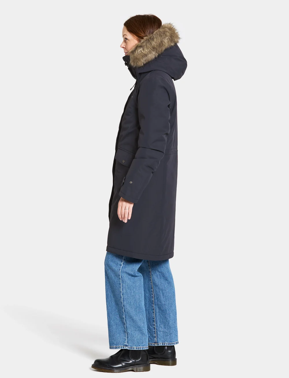 Didriksons - EMMA WNS PARKA - parkasjackor - dark night blue - 4