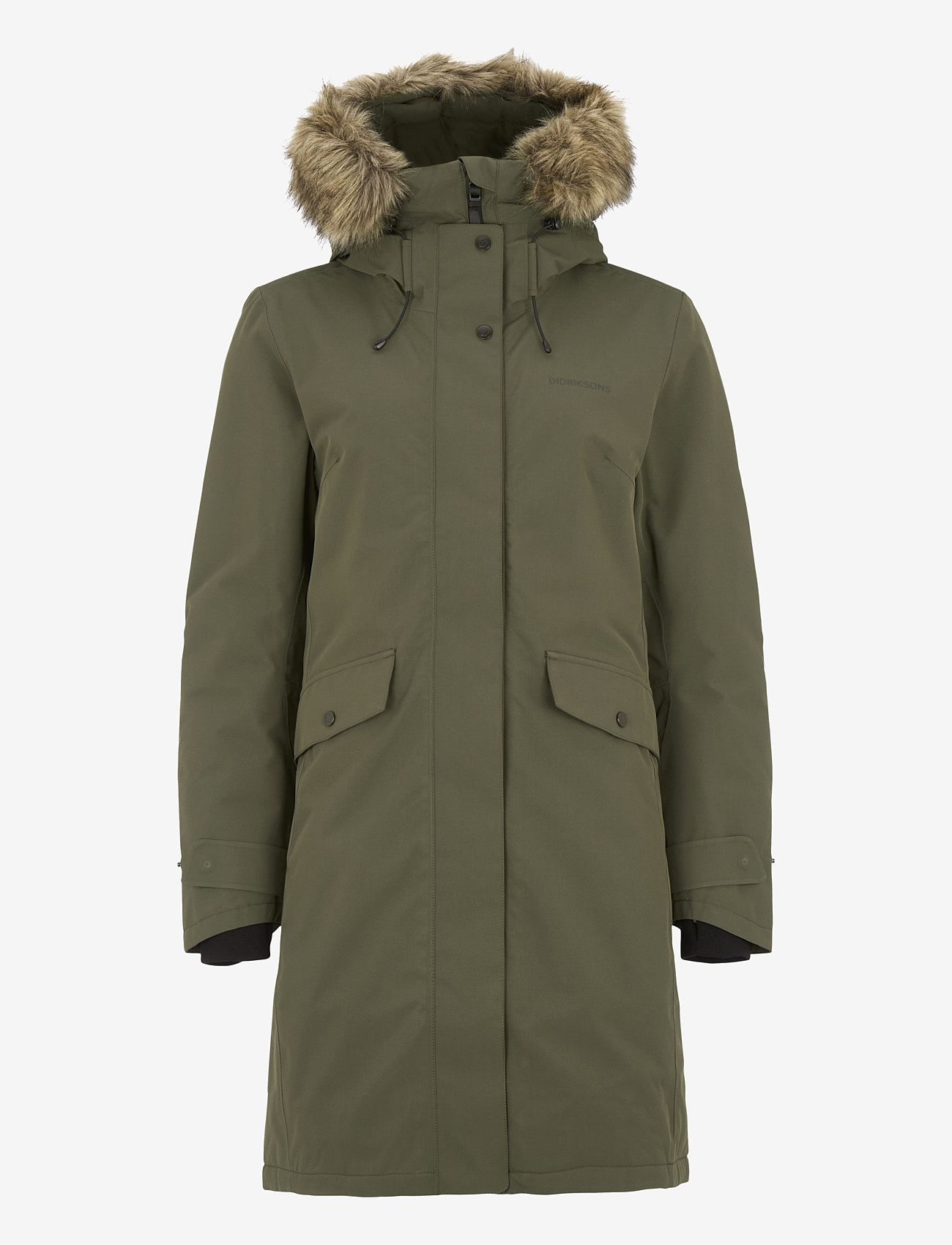 Didriksons - EMMA WNS PARKA - deep green - 1