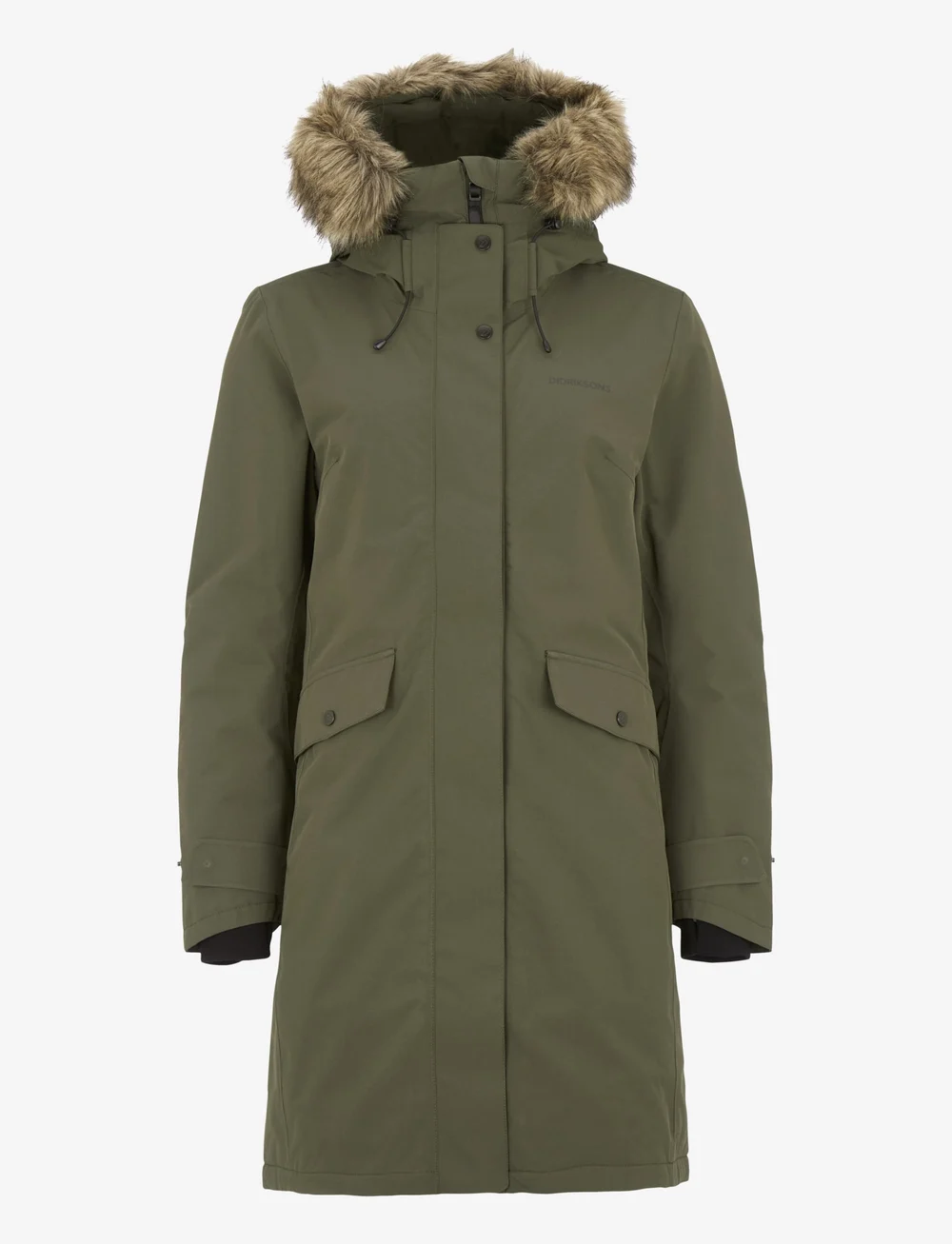 Didriksons - EMMA WNS PARKA - jacken - deep green - 1