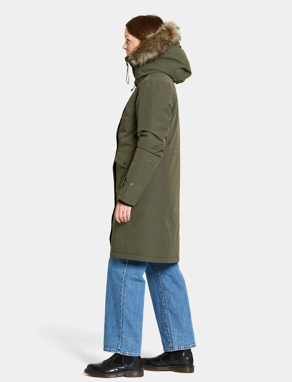 Didriksons - EMMA WNS PARKA - jacken - deep green - 4