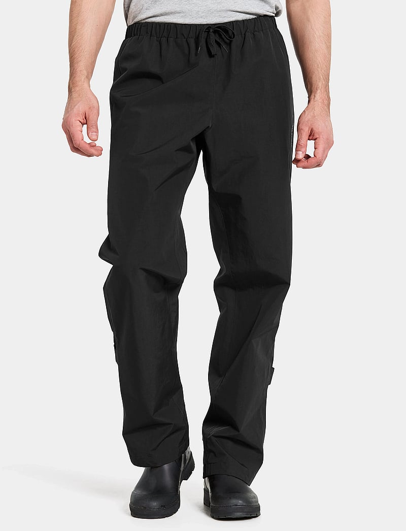 Didriksons - GRIT USX PANTS 3 - outdoorhosen - black - 0