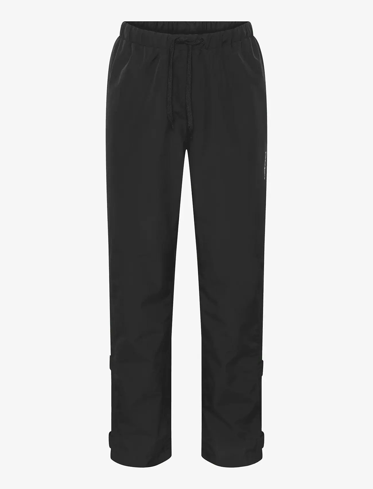 Didriksons - GRIT WNS PANTS 3 - lauko kelnės - black - 1