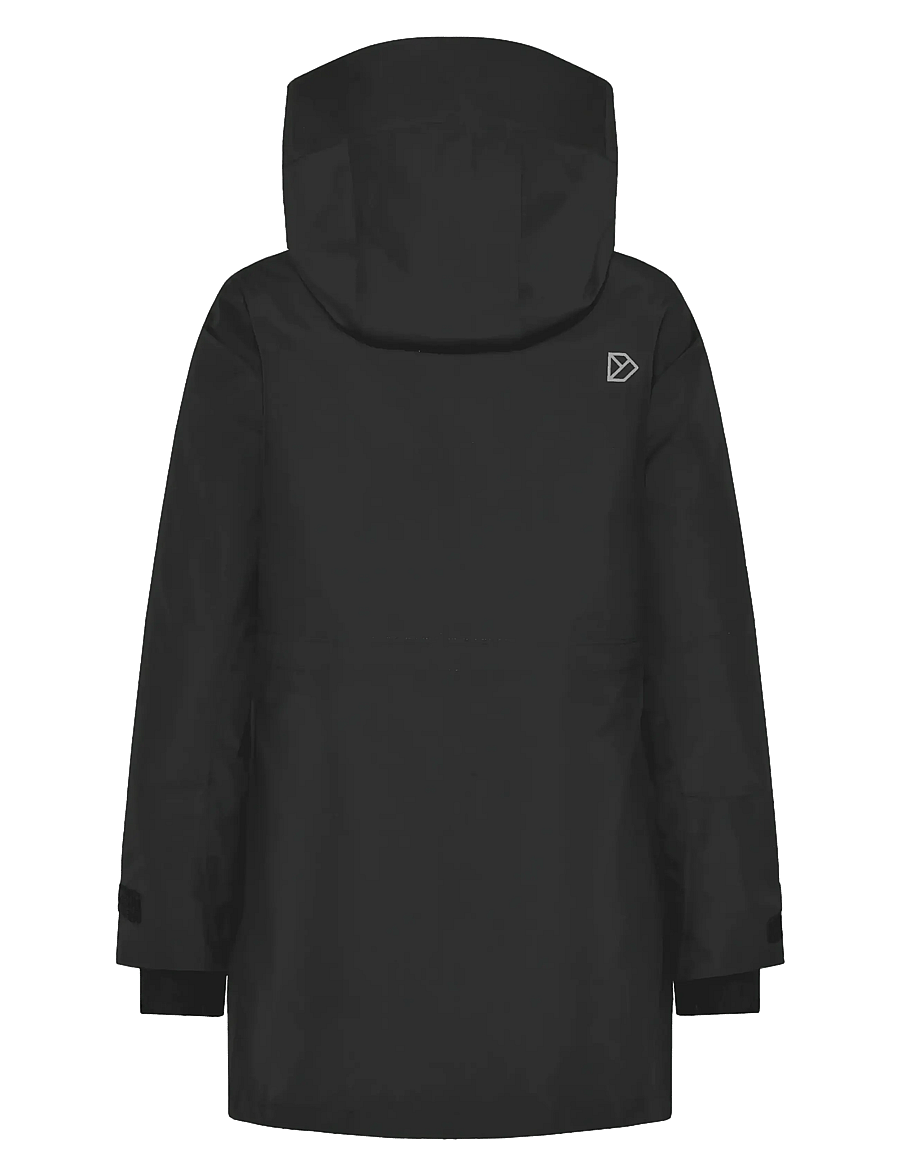 Didriksons - Harriet Parka - daunenjacken - black - 2