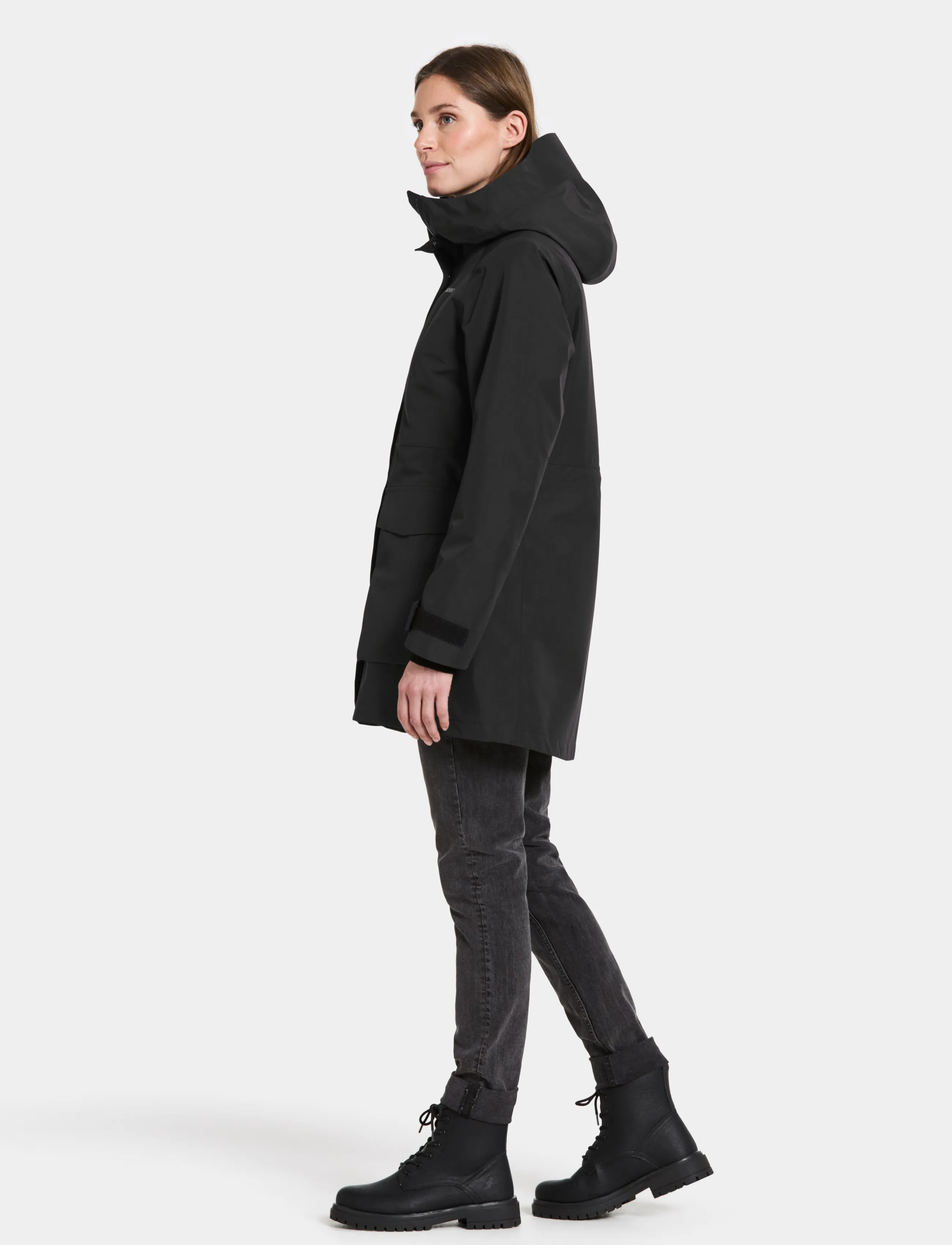 Didriksons - Harriet Parka - daunenjacken - black - 3