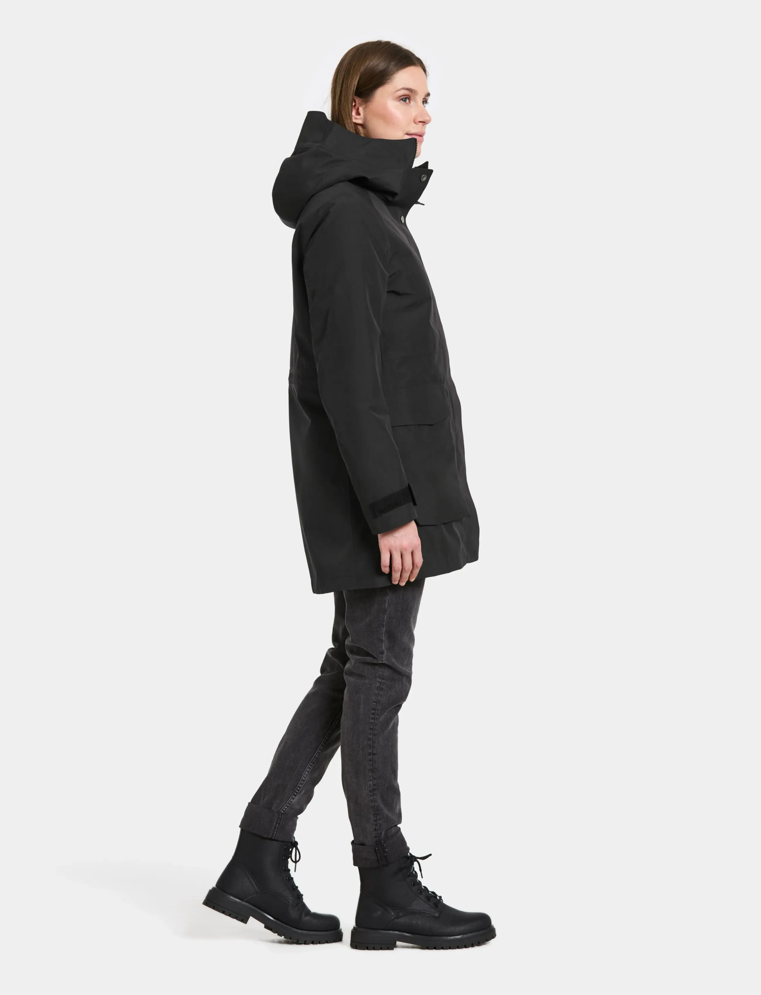 Didriksons - Harriet Parka - daunenjacken - black - 5