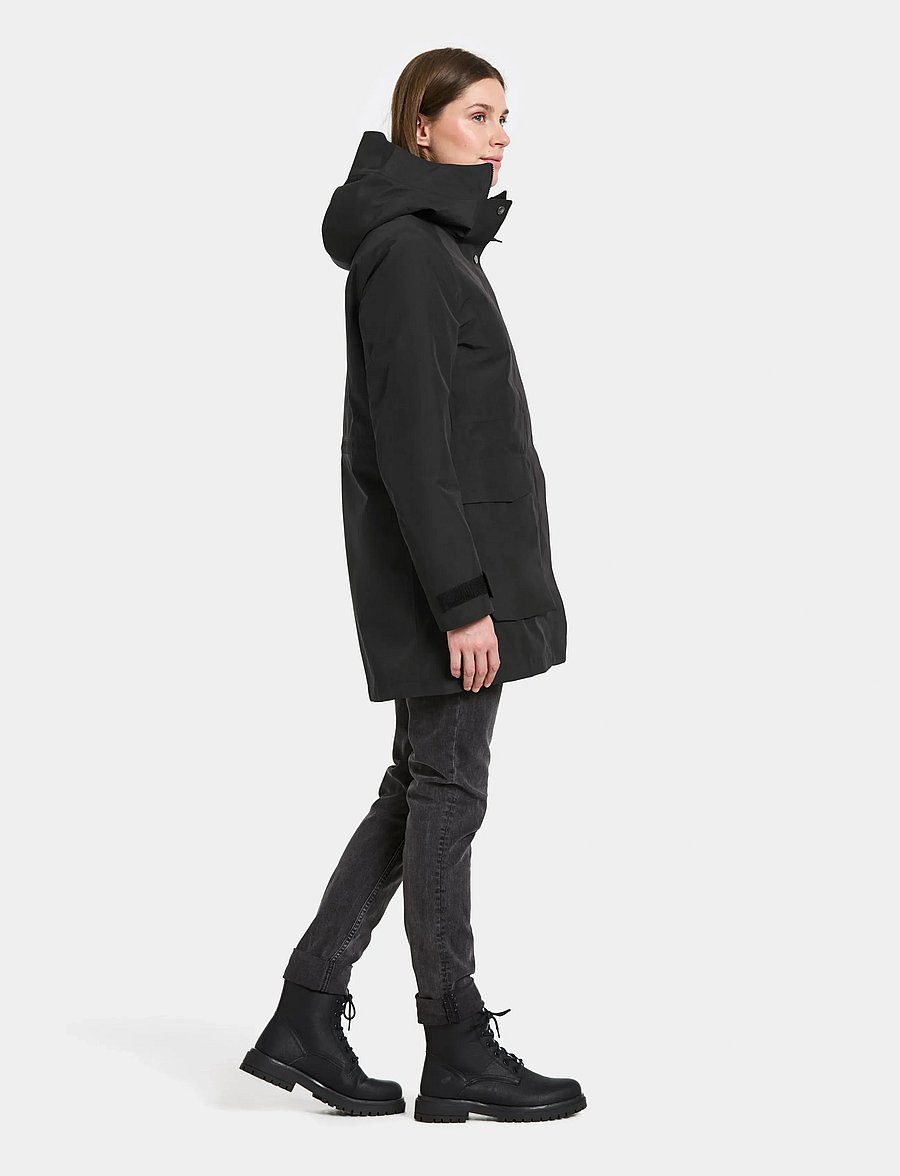 Didriksons - Harriet Parka - daunenjacken - black - 5