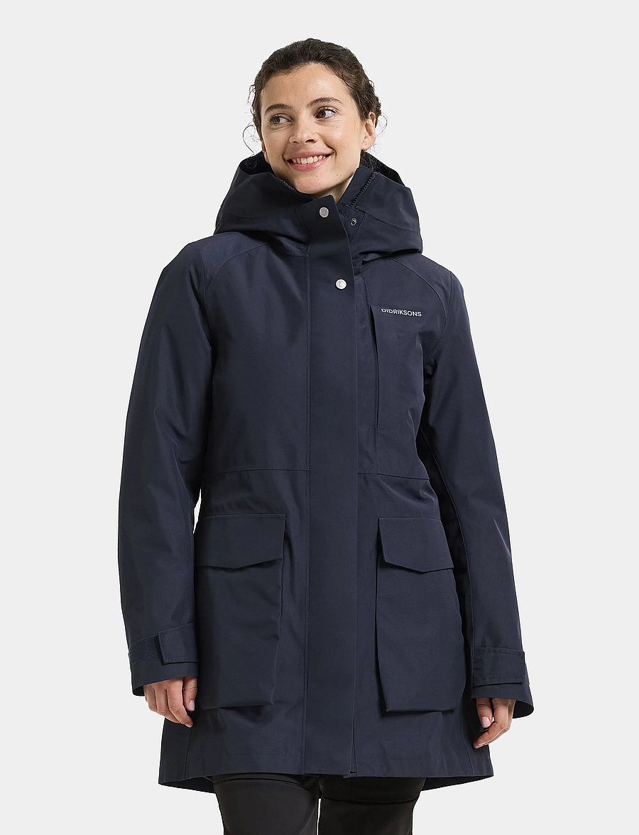 Didriksons - Harriet Parka - joped - dark night blue - 0