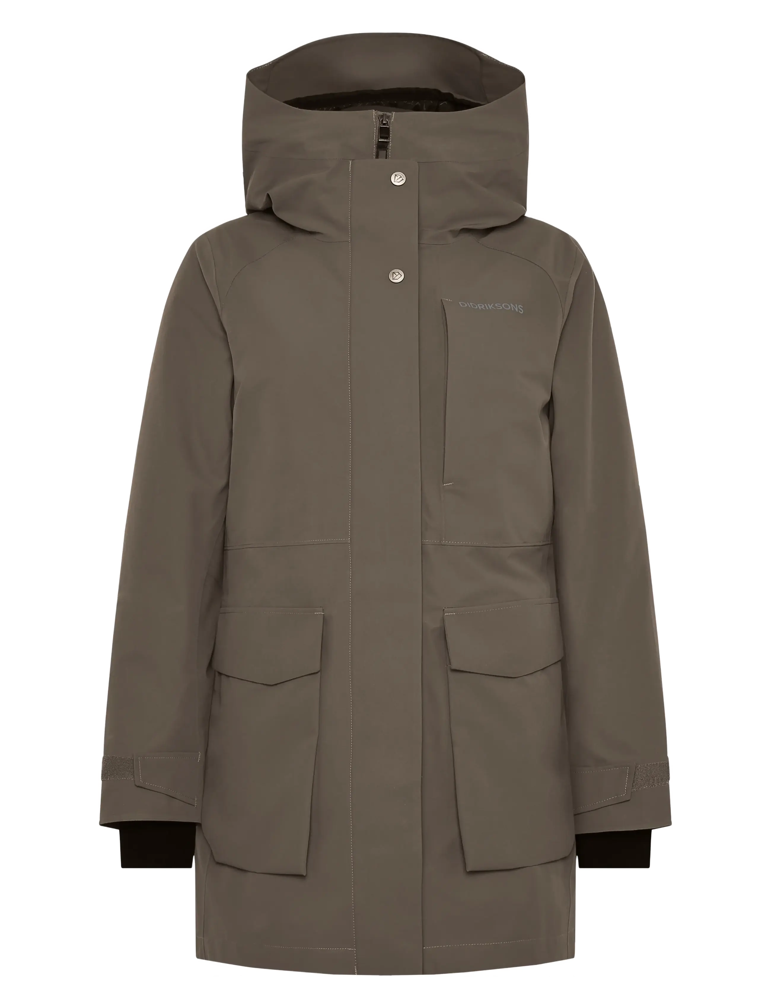 Didriksons Harriet Parka - Regnkläder - MOCHA BROWN / brown