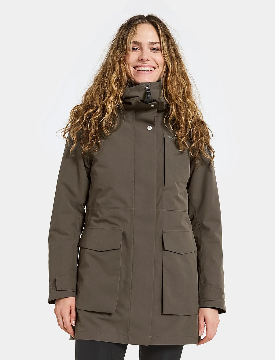 Didriksons - Harriet Parka - mocha brown - 0