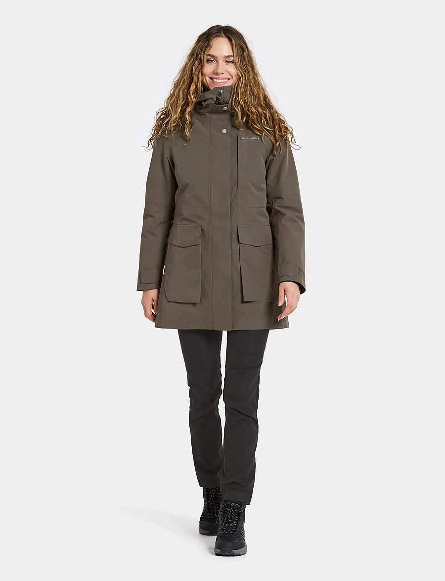 Didriksons - Harriet Parka - mocha brown - 2