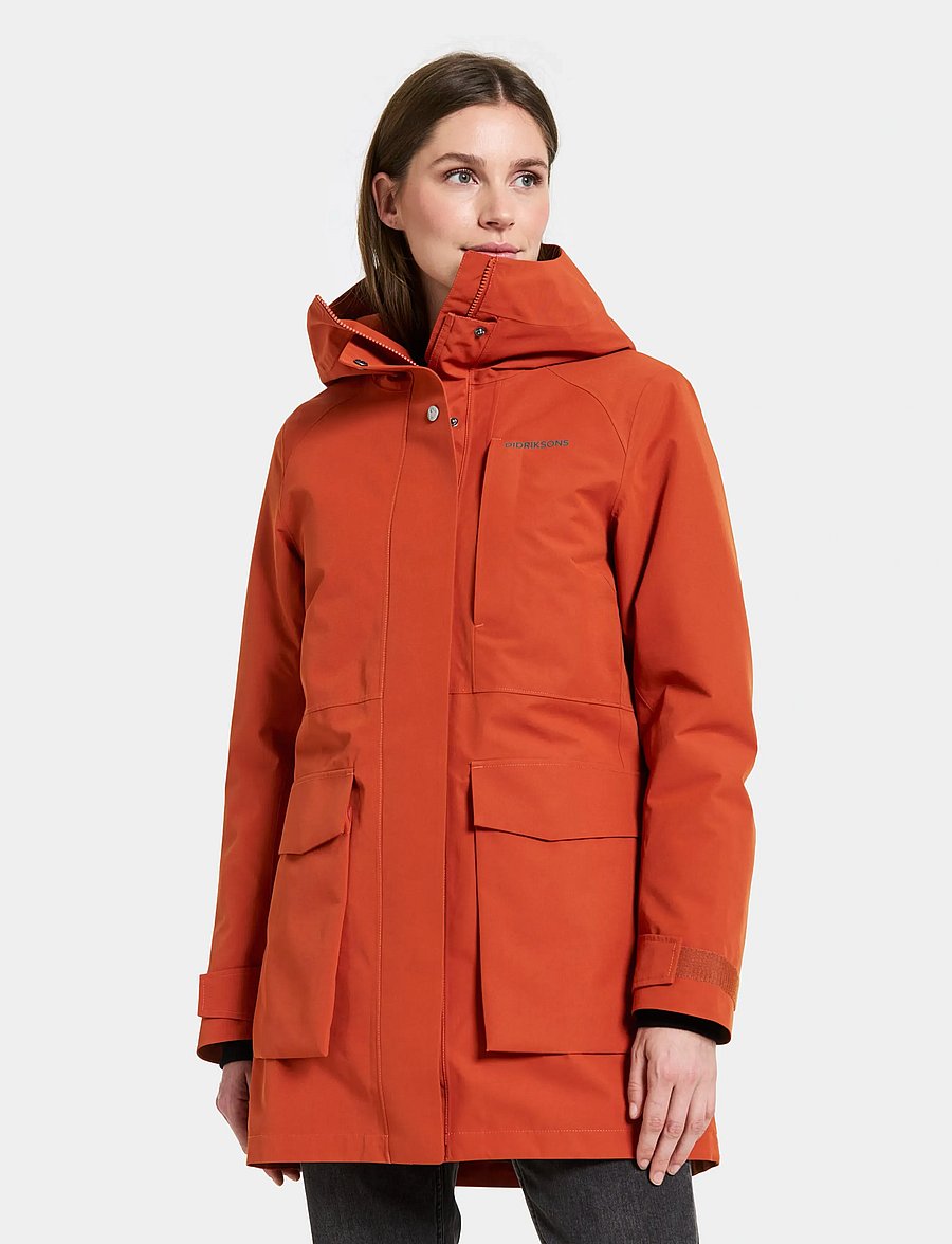 Didriksons - Harriet Parka - joped - rust - 0