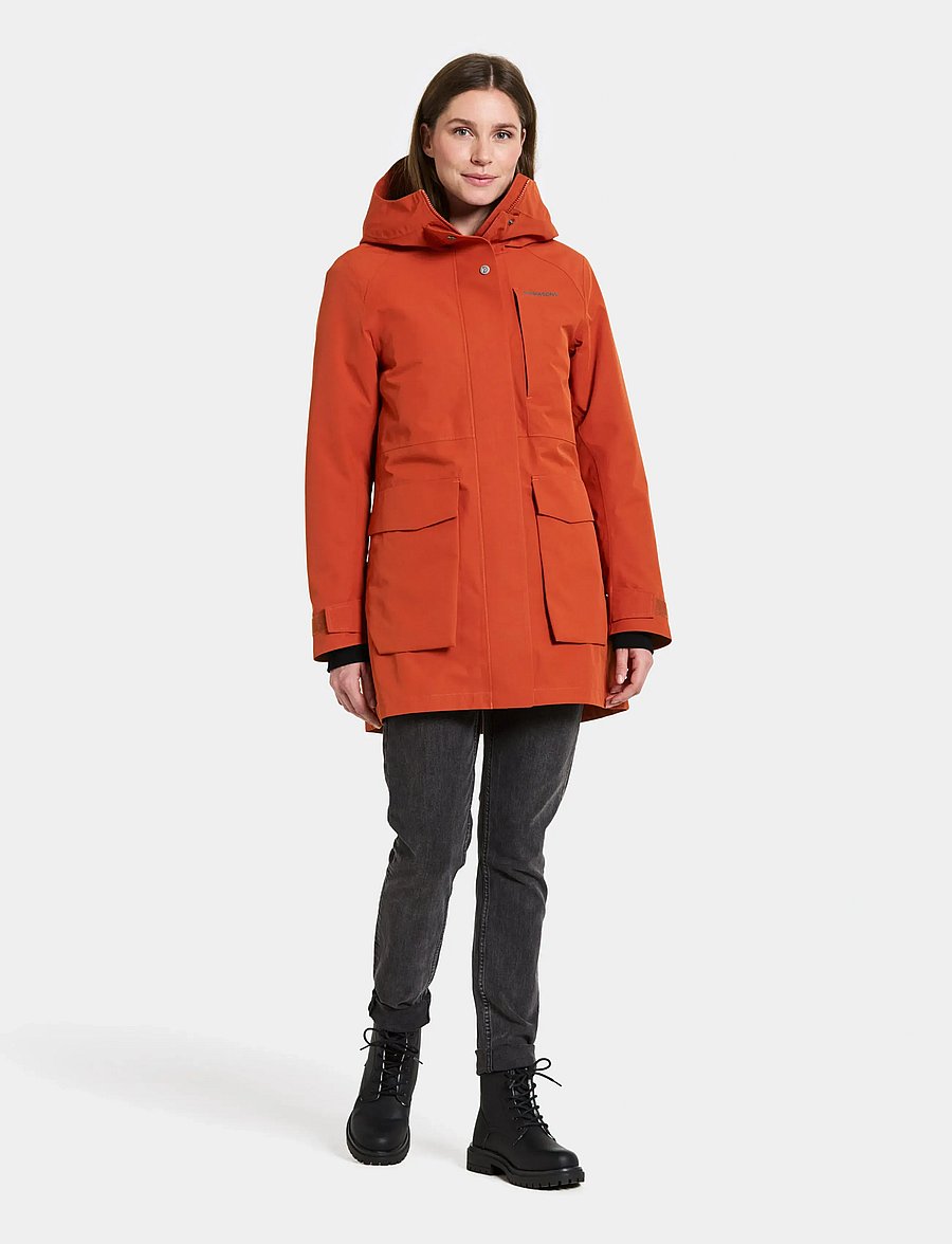 Didriksons - Harriet Parka - joped - rust - 3