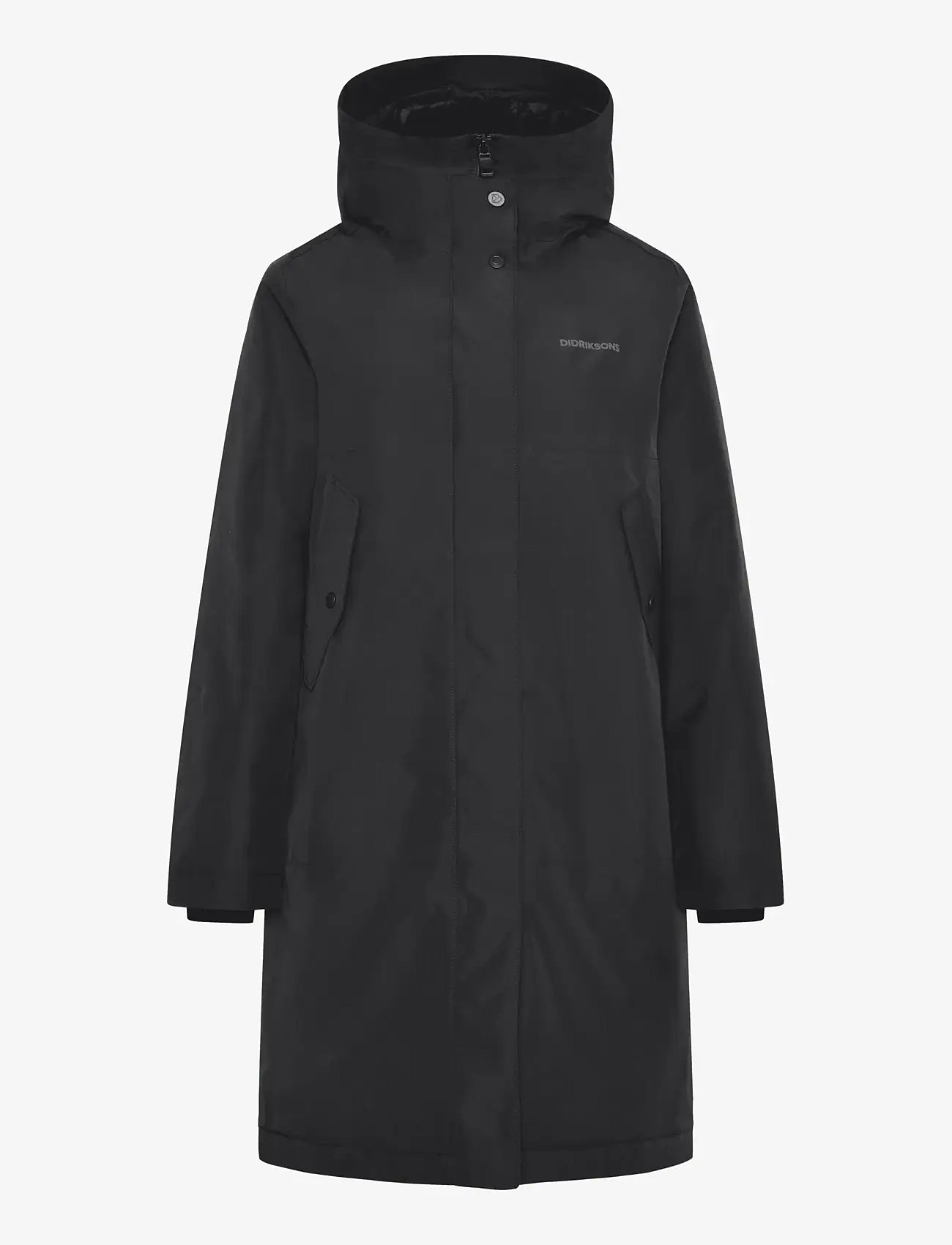 Didriksons - IRIS WNS PARKA - jakker - black - 1