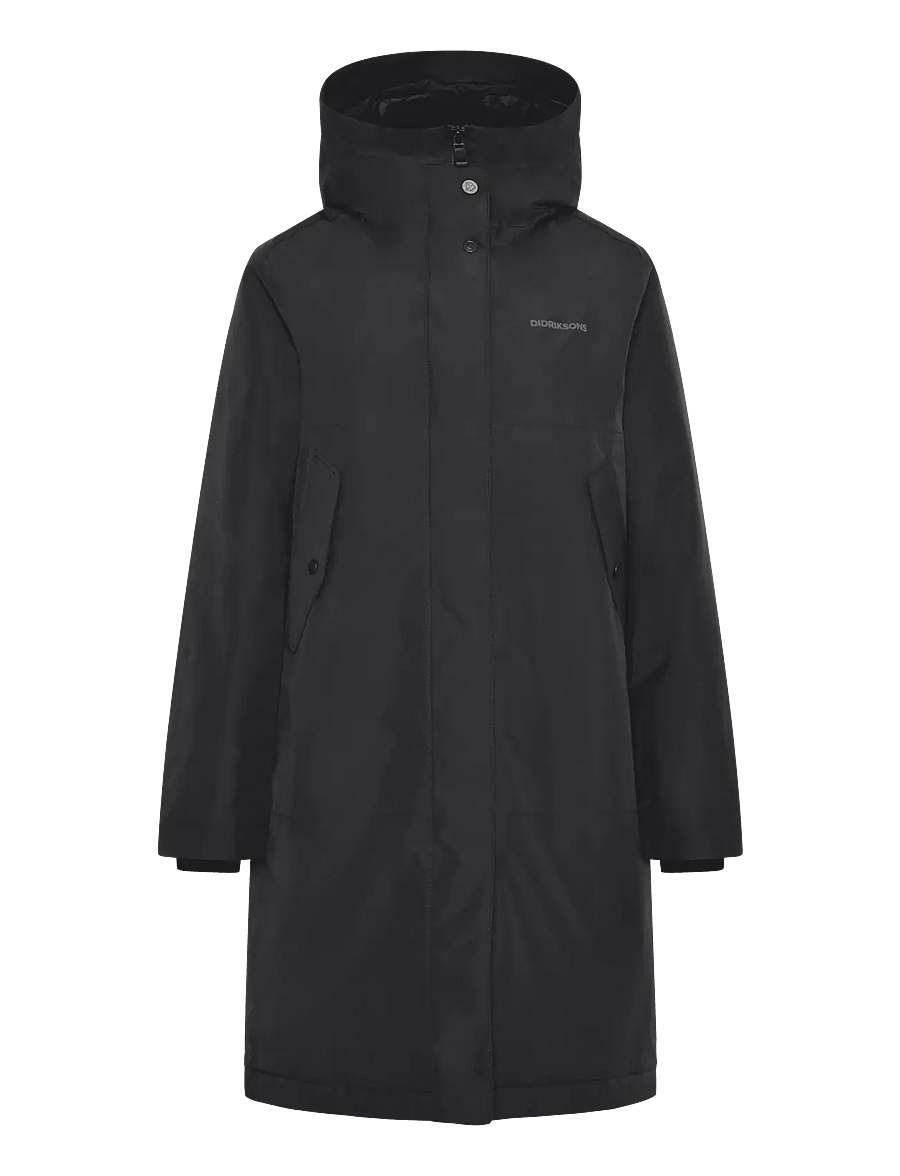 Didriksons - IRIS WNS PARKA - jacken - black - 1