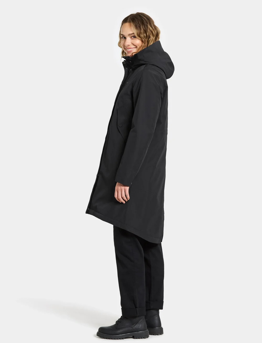 Didriksons - IRIS WNS PARKA - jakker - black - 5