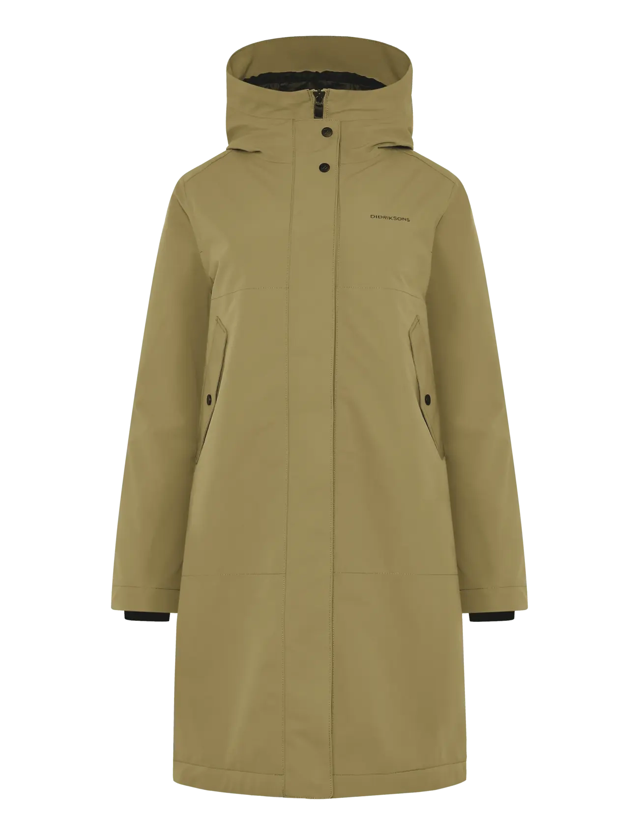 DIDRIKSONS Iris Wns Parka Khaki - 34 - Damen