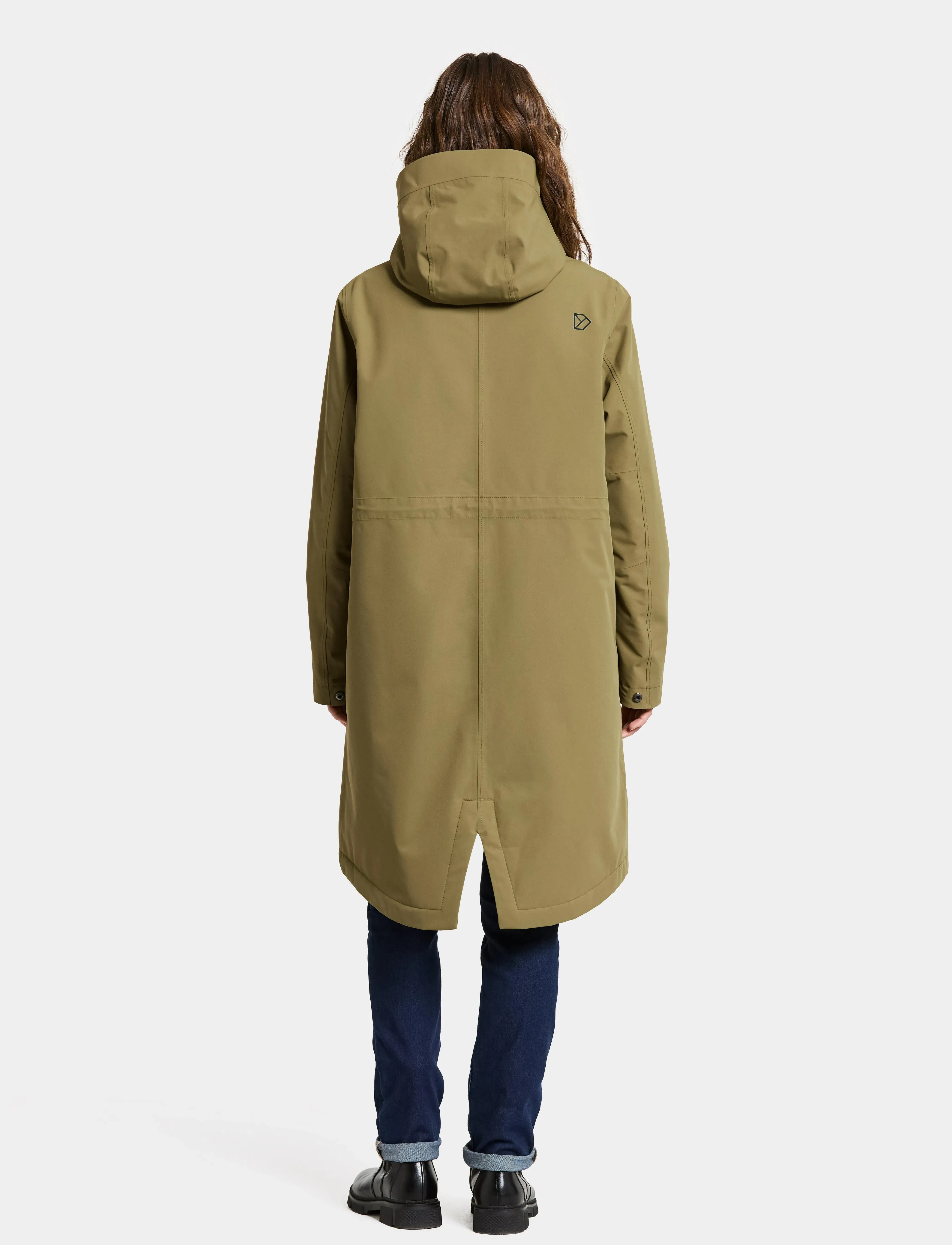 Didriksons - IRIS WNS PARKA - parkas - olive green - 4