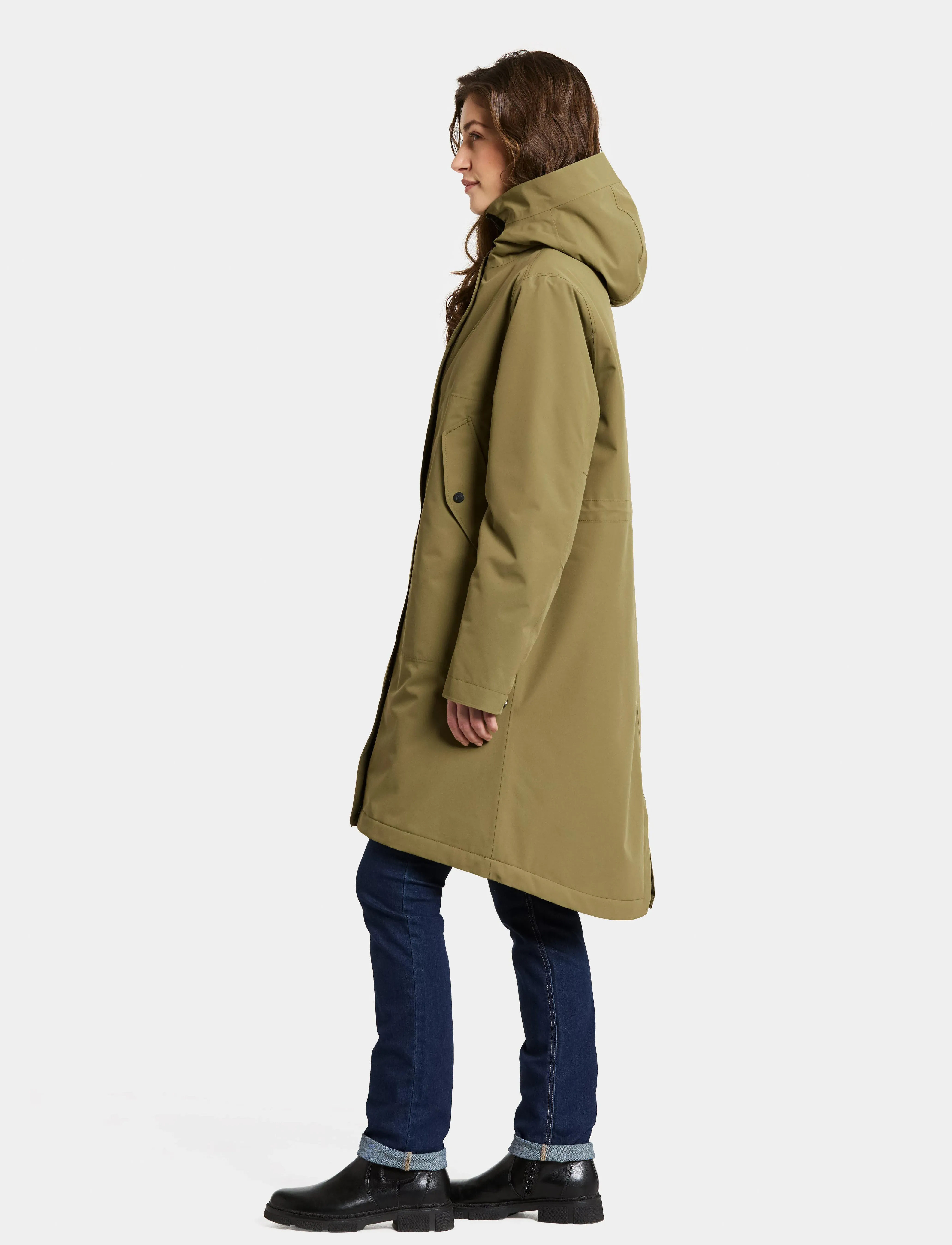 Didriksons - IRIS WNS PARKA - parkas - olive green - 5