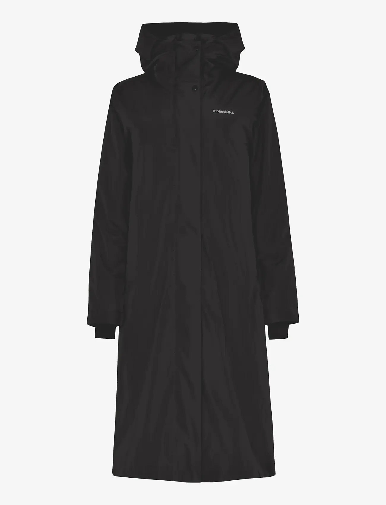 Didriksons - SELINA WNS PARKA - jacken - black - 1