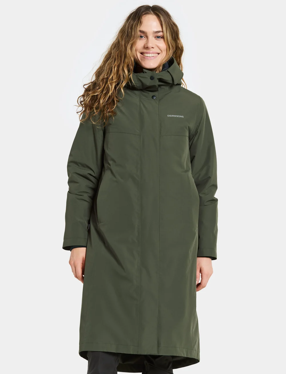 Didriksons - SELINA WNS PARKA - jacken - deep green - 0