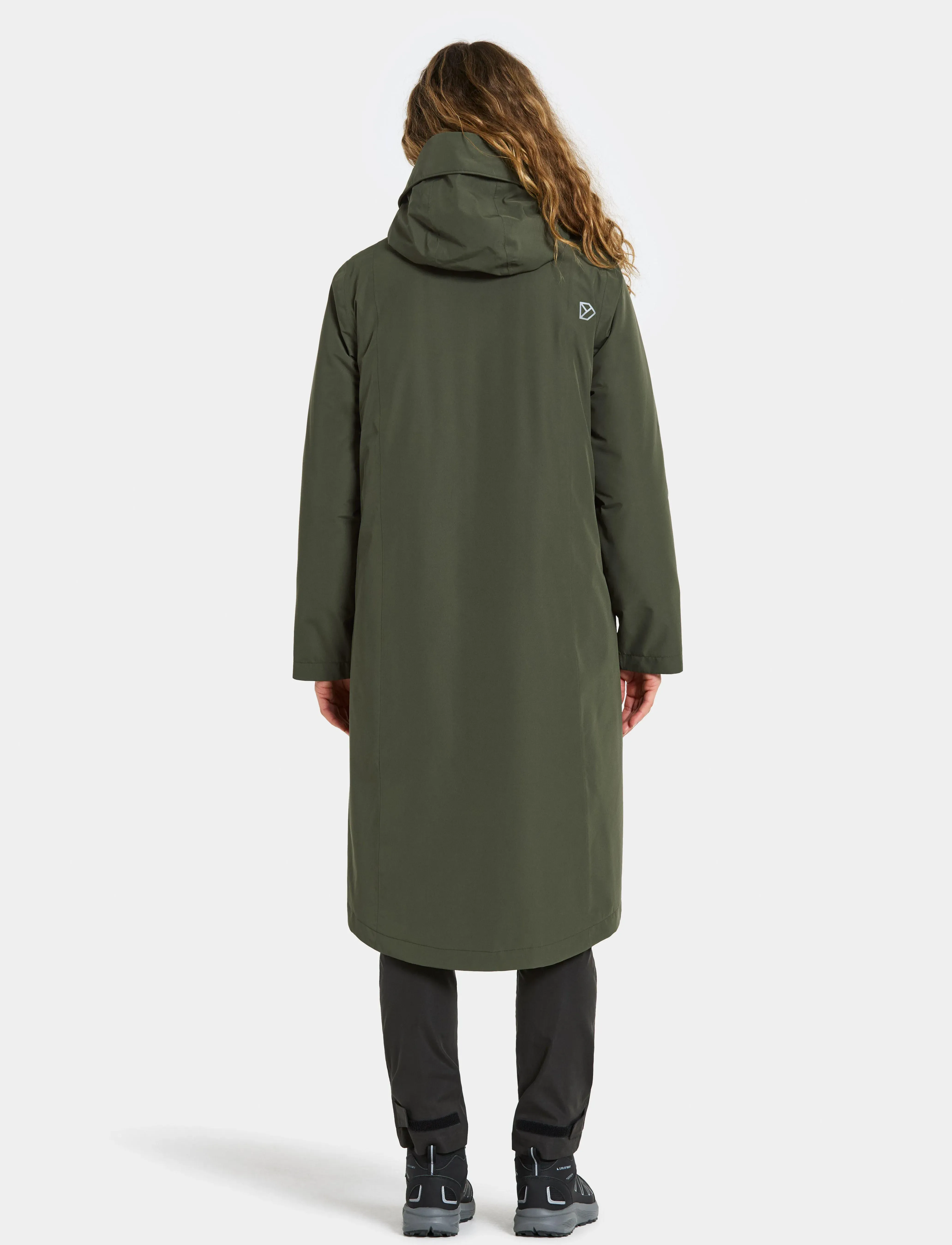 Didriksons - SELINA WNS PARKA - parkas - deep green - 4