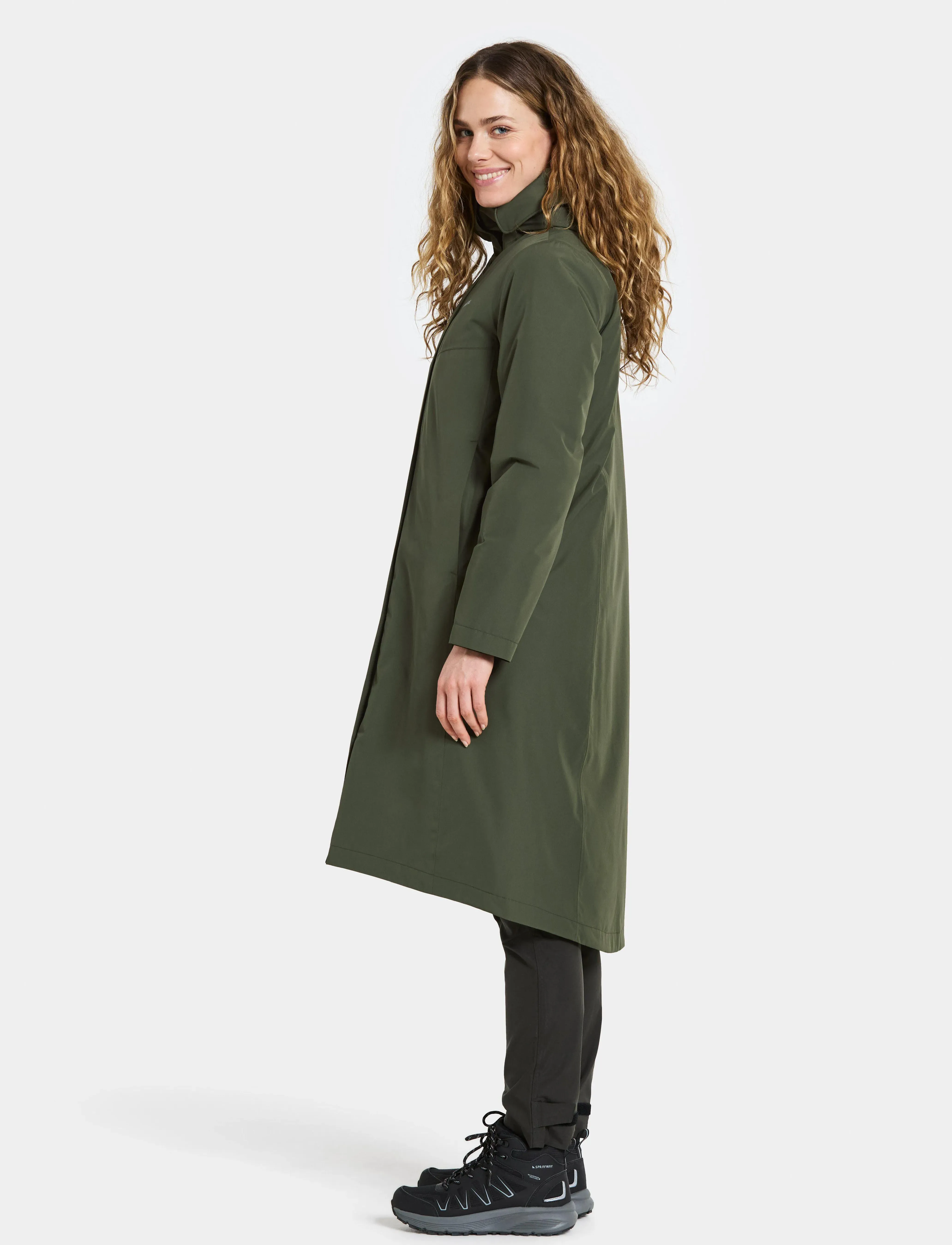 Didriksons - SELINA WNS PARKA - parkas - deep green - 5