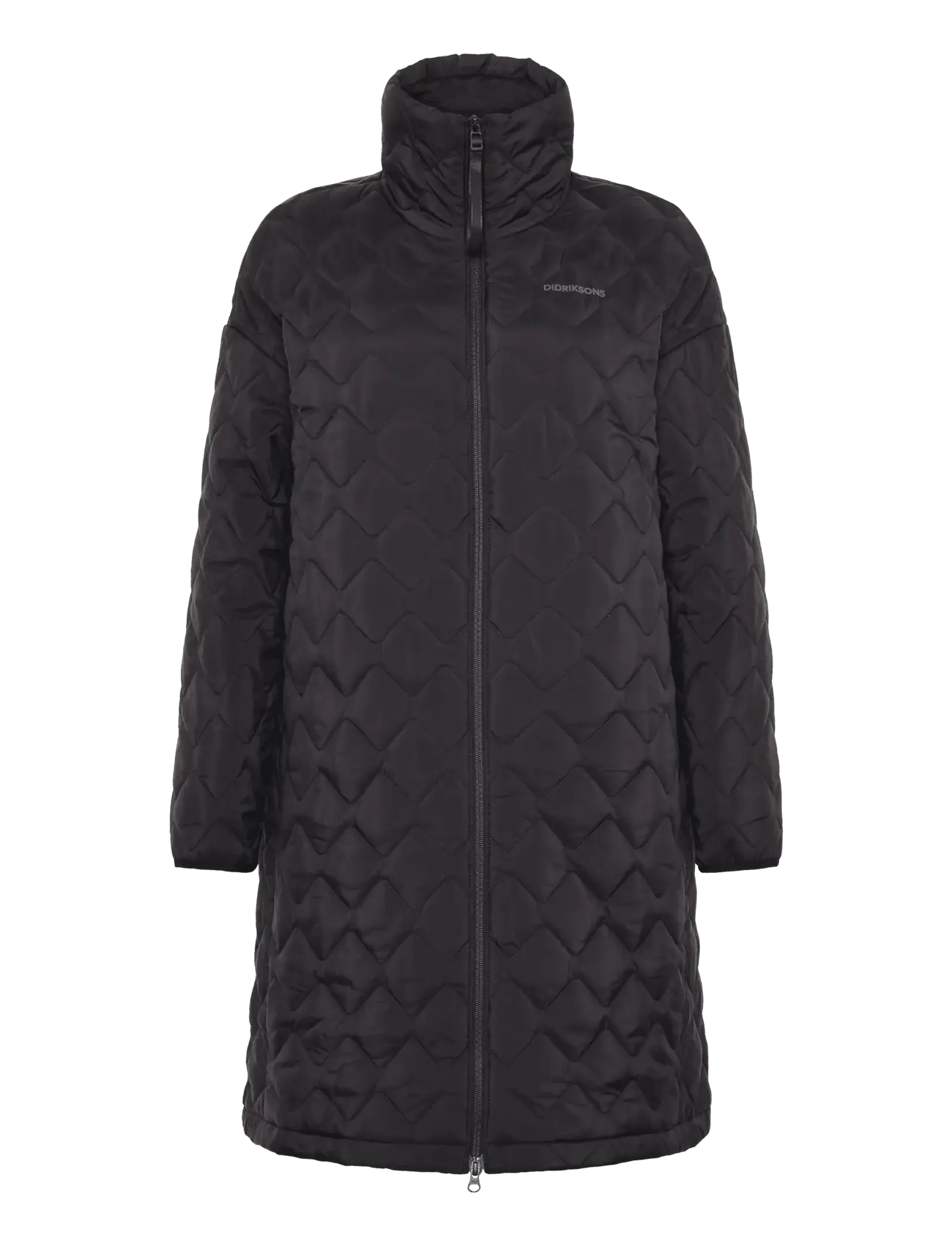 DIDRIKSONS Nino Wns Parka Long Schwarz - 44 - Damen