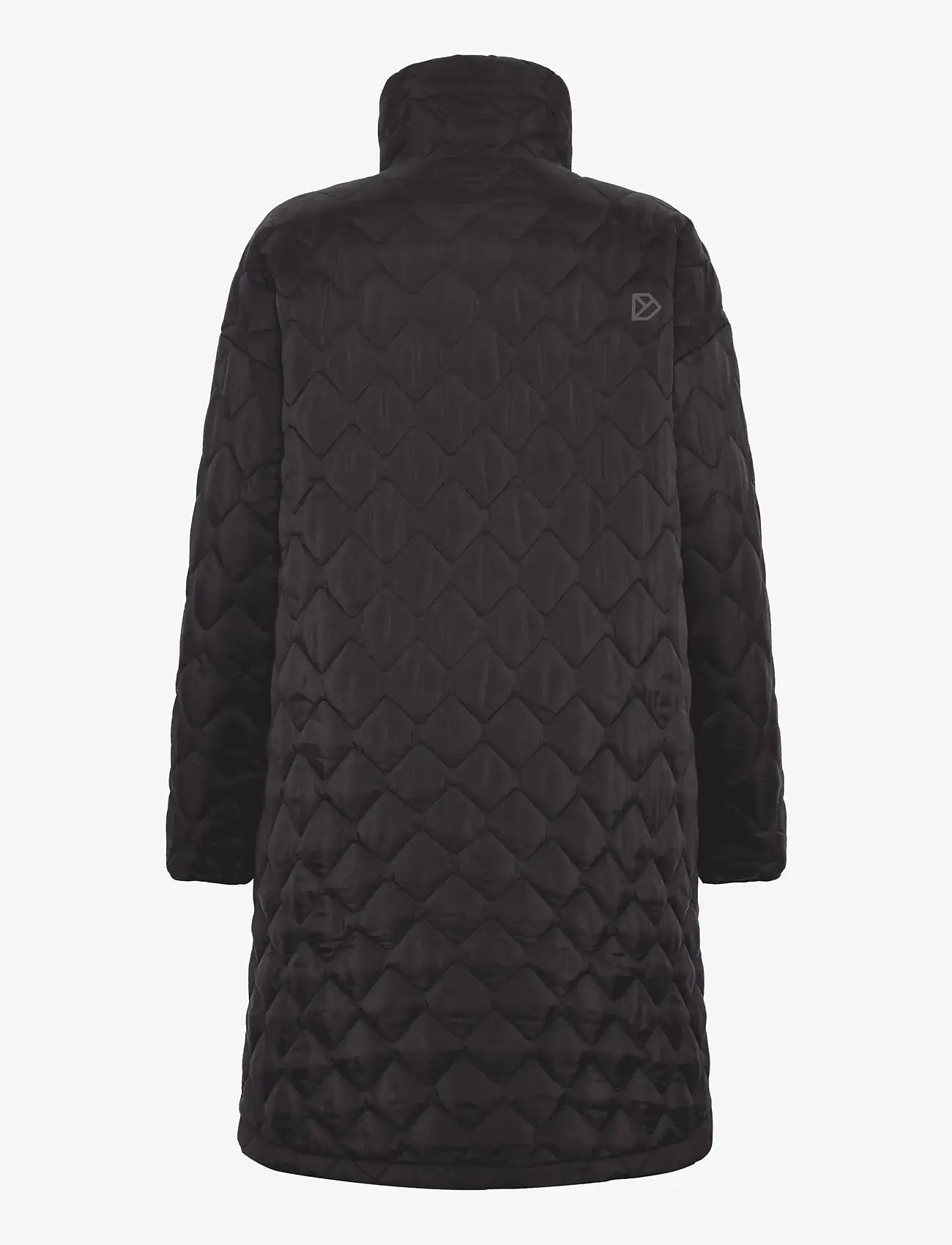 Didriksons - NINO WNS PARKA LONG - jakker - black - 2