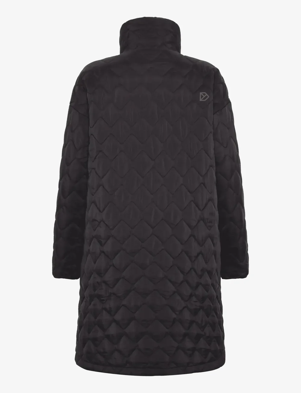 Didriksons - NINO WNS PARKA LONG - parkasjackor - black - 2