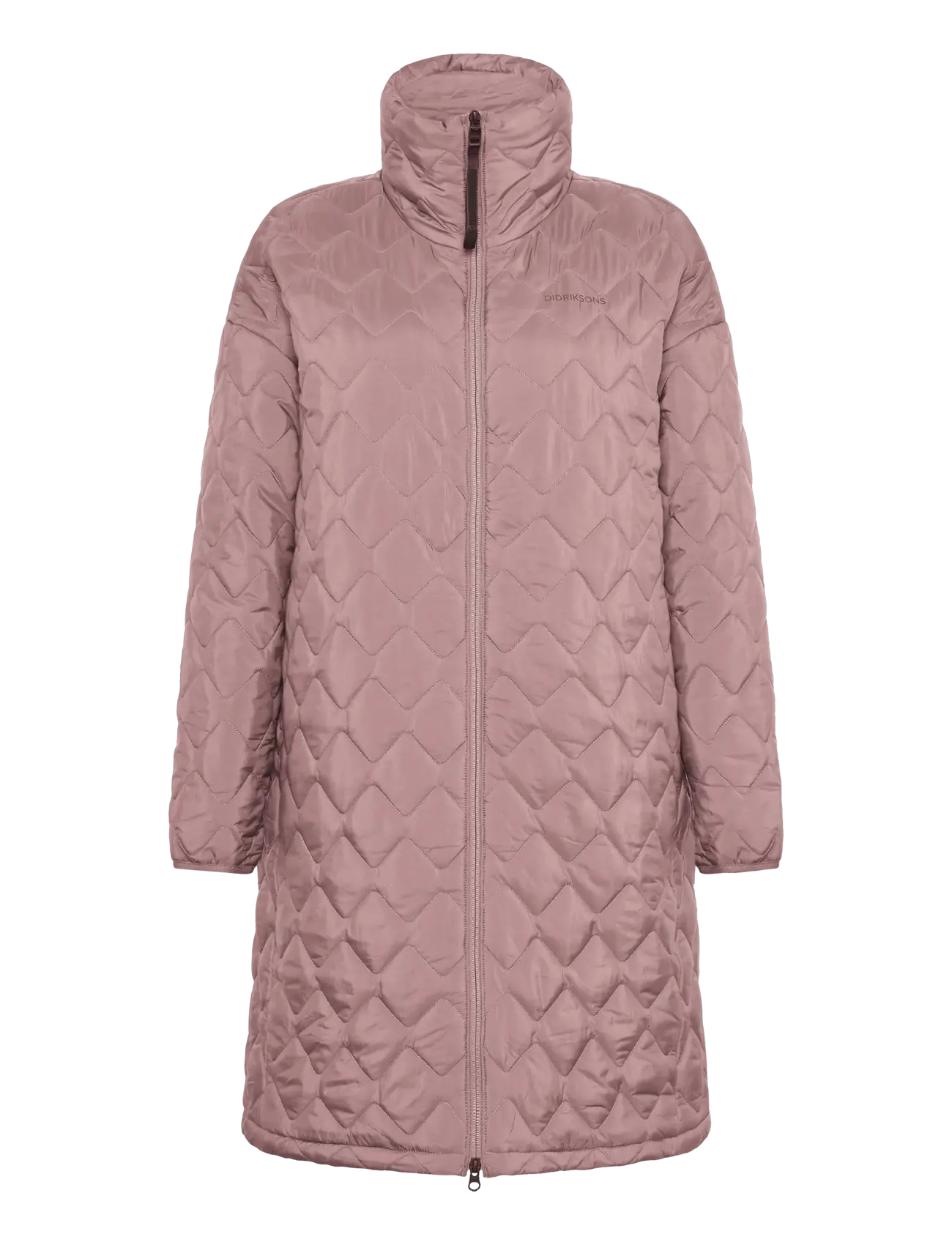 DIDRIKSONS Nino Wns Parka Long Pink - 38 - Damen