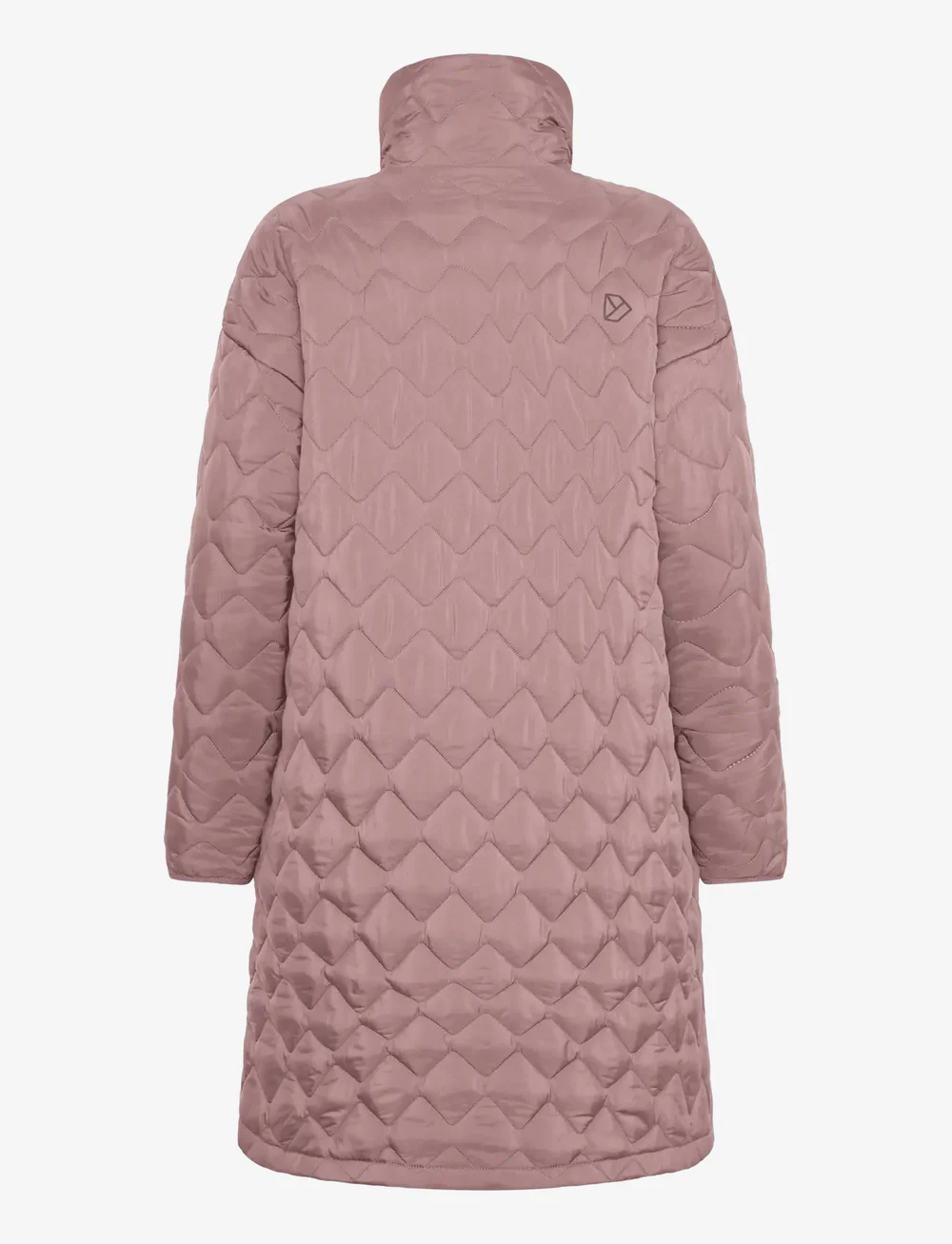 Didriksons - NINO WNS PARKA LONG - parkasjackor - faded wine - 2