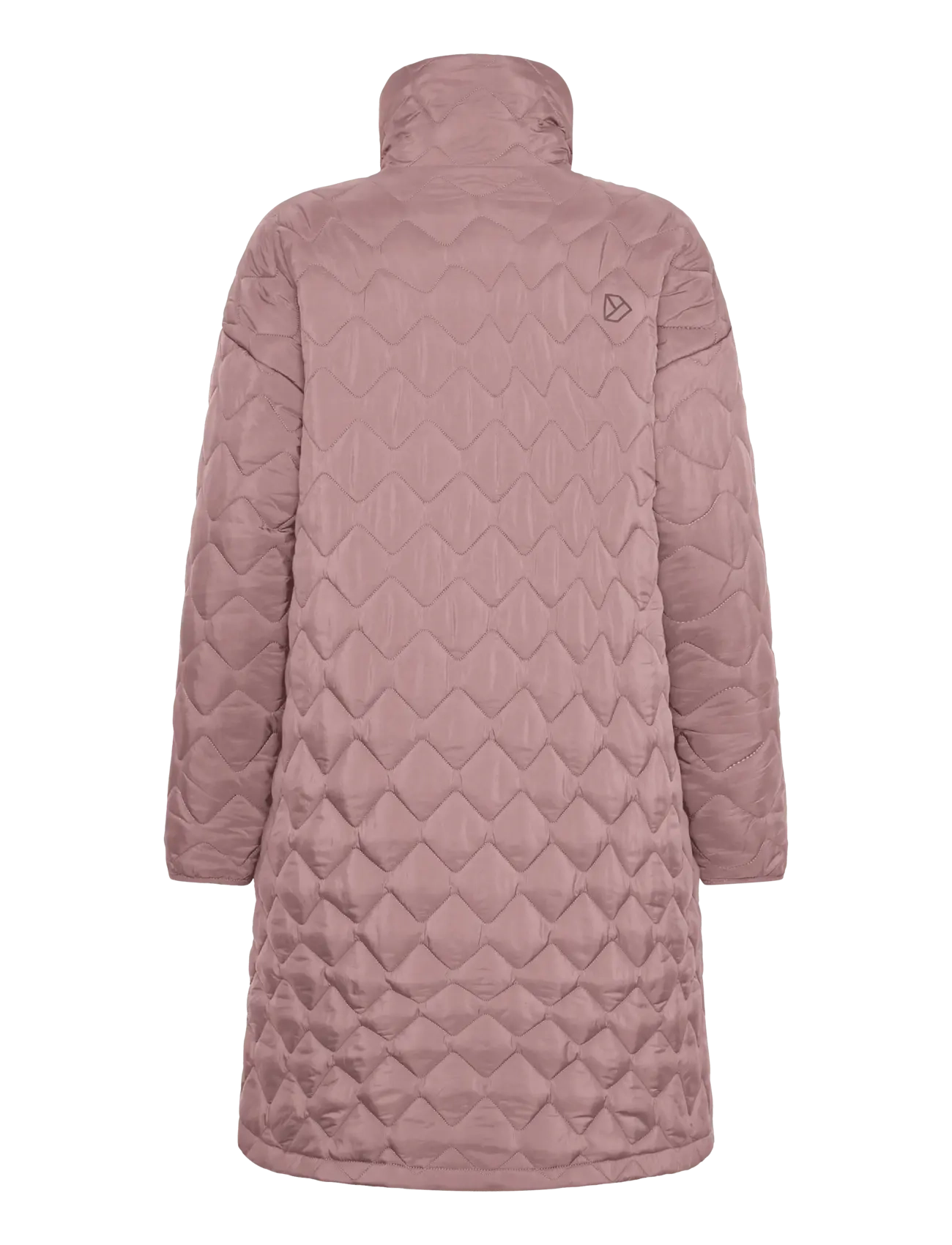 Didriksons - NINO WNS PARKA LONG - parkas - faded wine - 2