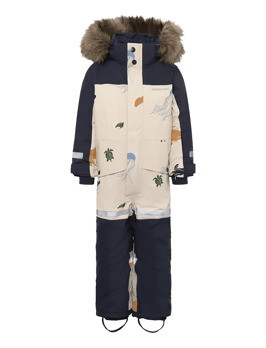 Didriksons - BJÄRVEN K COV SE 2 - vêtements d'extérieur - winter ocean multi reflex - 1