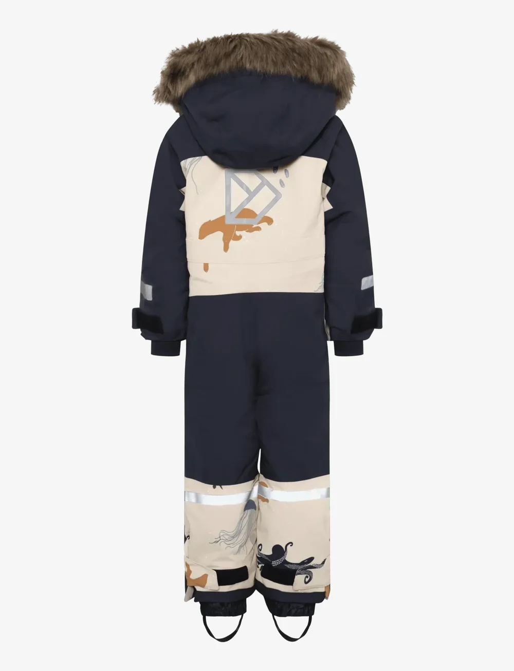 Didriksons - BJÄRVEN K COV SE 2 - Õueriided - winter ocean multi reflex - 2