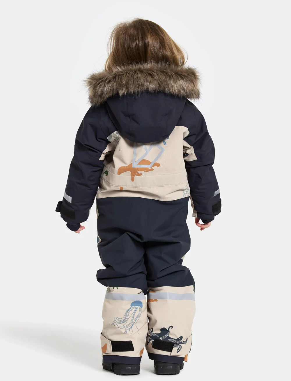 Didriksons - BJÄRVEN K COV SE 2 - Õueriided - winter ocean multi reflex - 3