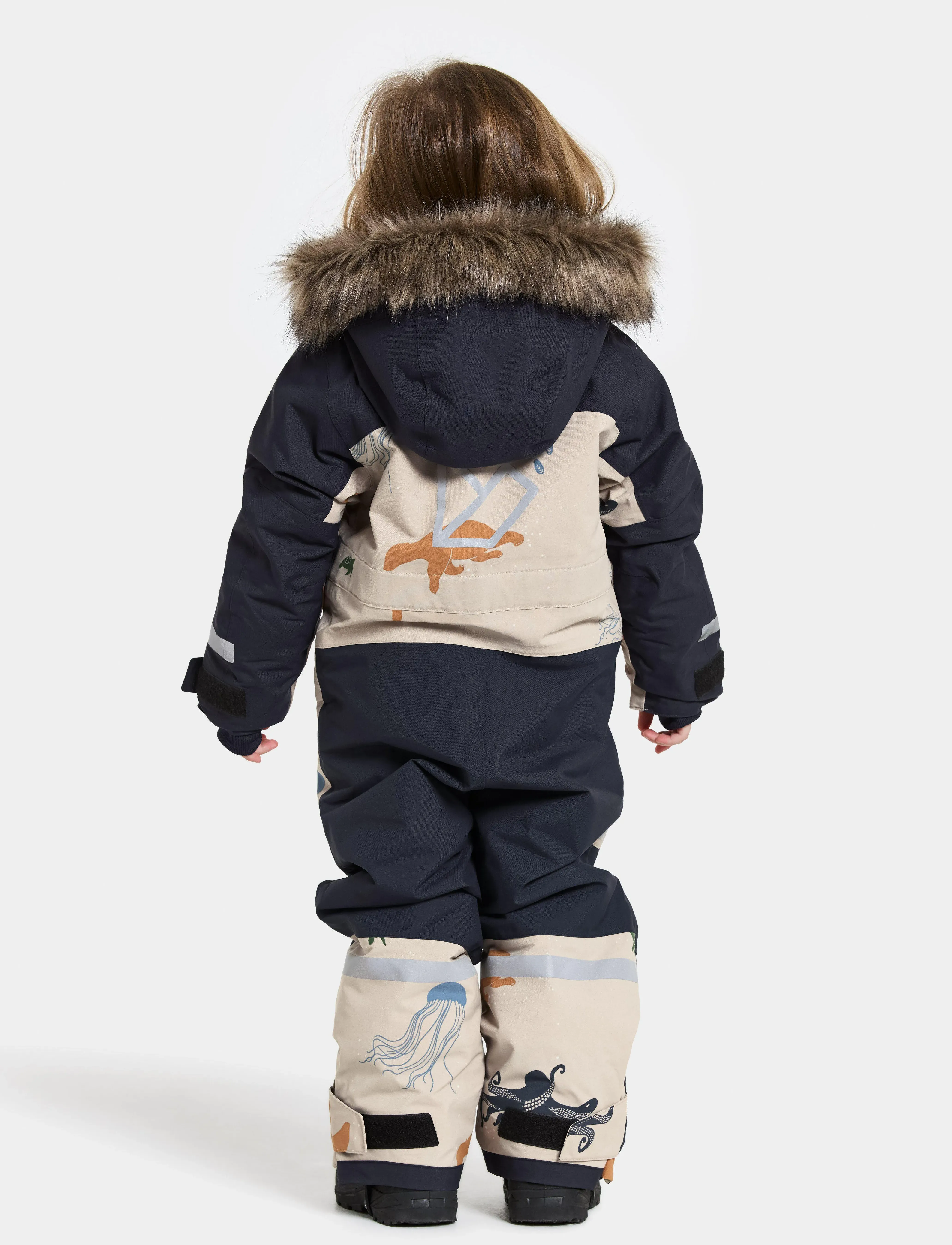 Didriksons - BJÄRVEN K COV SE 2 - vêtements d'extérieur - winter ocean multi reflex - 3