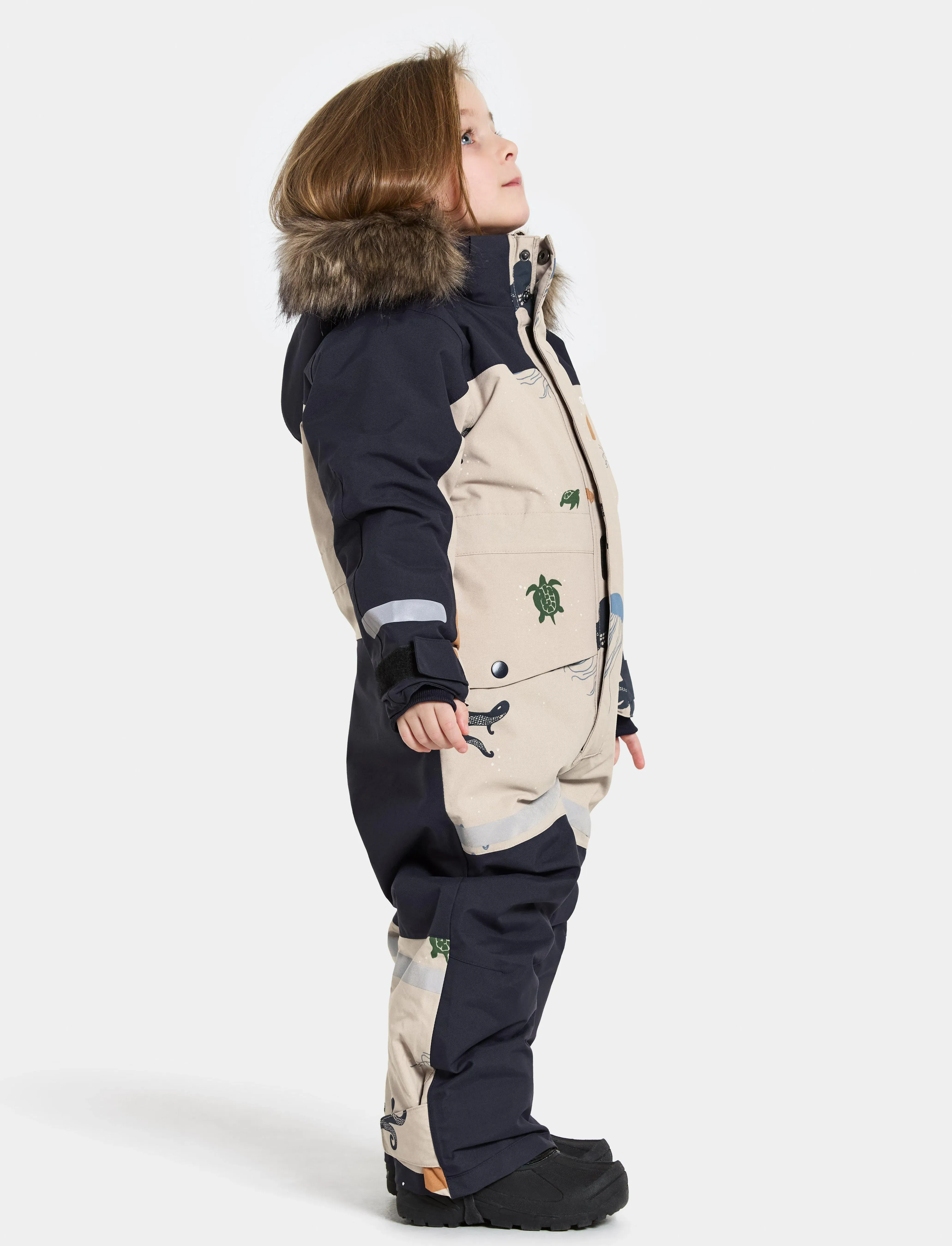 Didriksons - BJÄRVEN K COV SE 2 - vêtements d'extérieur - winter ocean multi reflex - 4