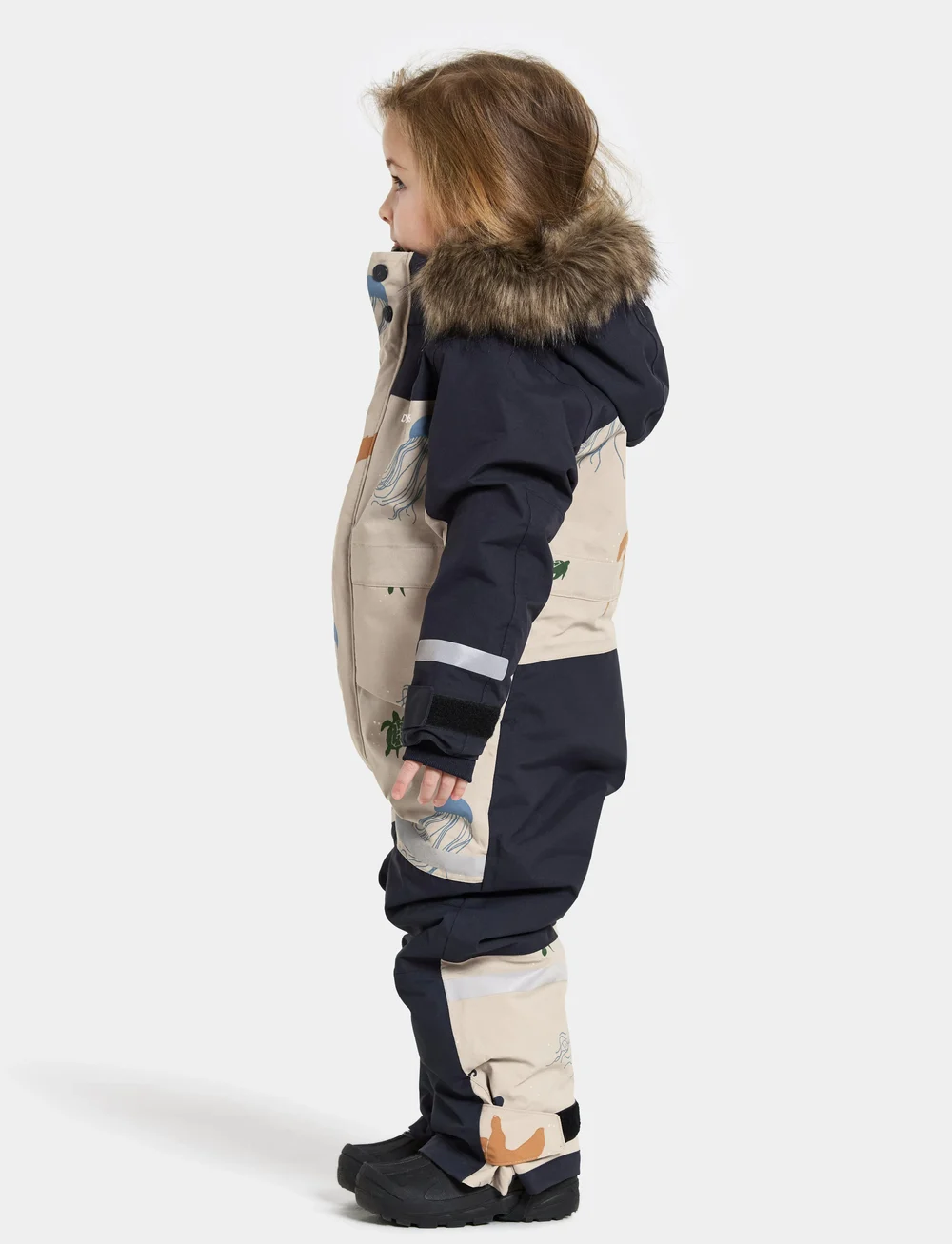 Didriksons - BJÄRVEN K COV SE 2 - Õueriided - winter ocean multi reflex - 5