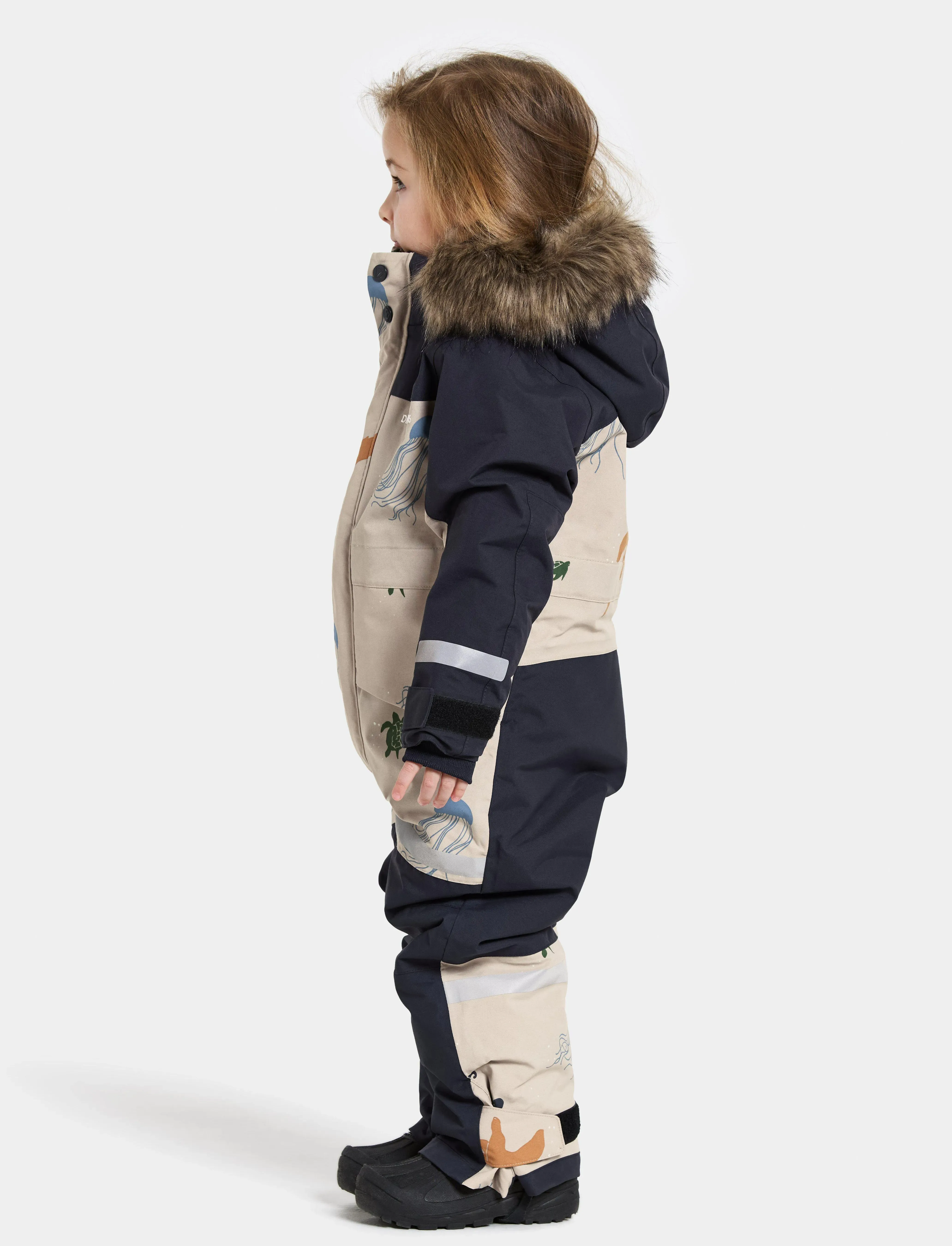 Didriksons - BJÄRVEN K COV SE 2 - vêtements d'extérieur - winter ocean multi reflex - 5