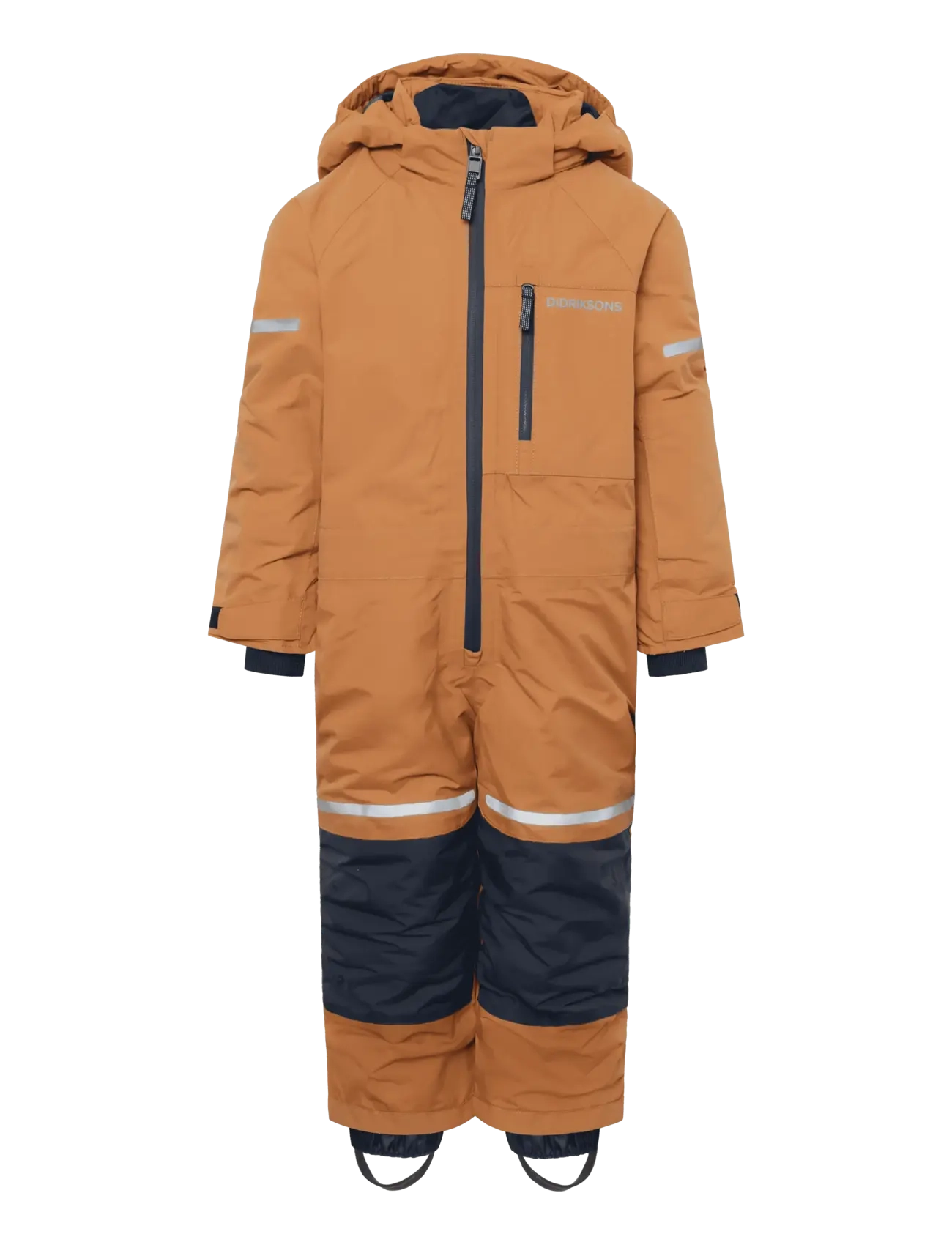 Didriksons Falken K Coverall, 122, Coveralls, Orange - Snow-ski Coveralls & Sets, Kinder