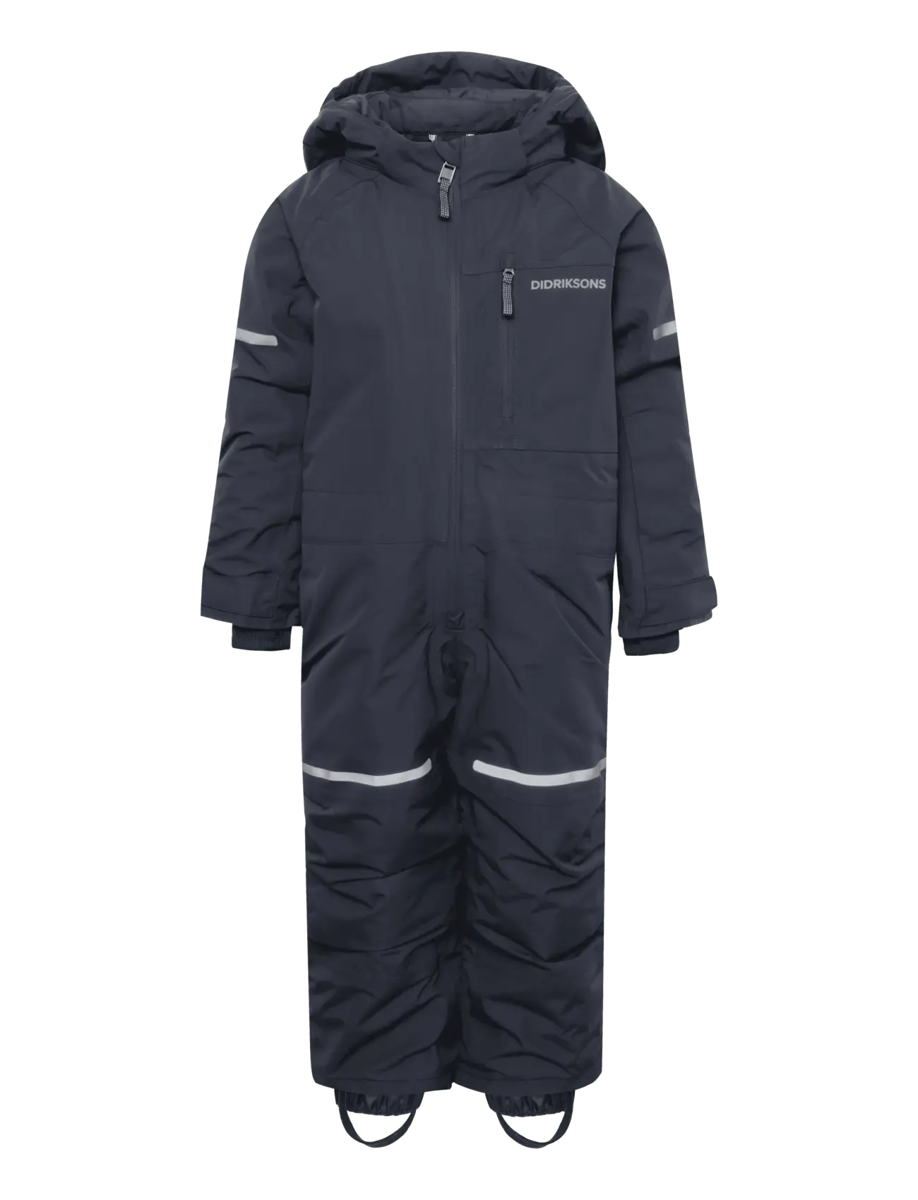 Didriksons Falken K Coverall, 122, Coveralls, Schwarz - Snow-ski Coveralls & Sets, Kinder