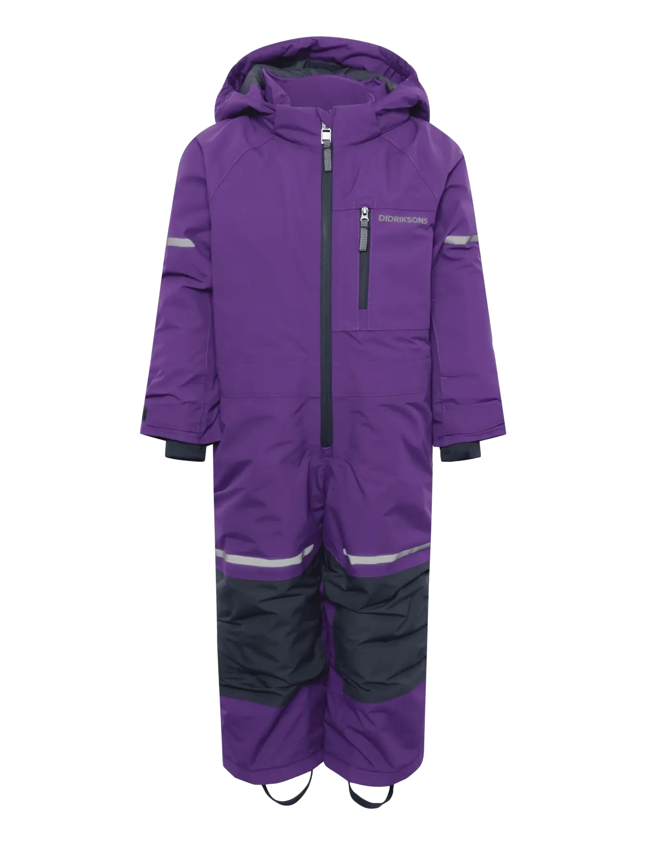 Didriksons Falken K Coverall, 110, Coveralls, Lila - Snow-ski Coveralls & Sets, Kinder