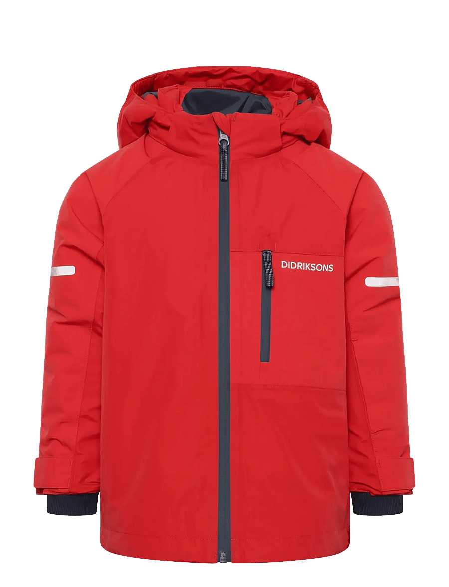 Didriksons - FALKEN KIDS JKT - vêtements d'extérieur - pomme red - 0
