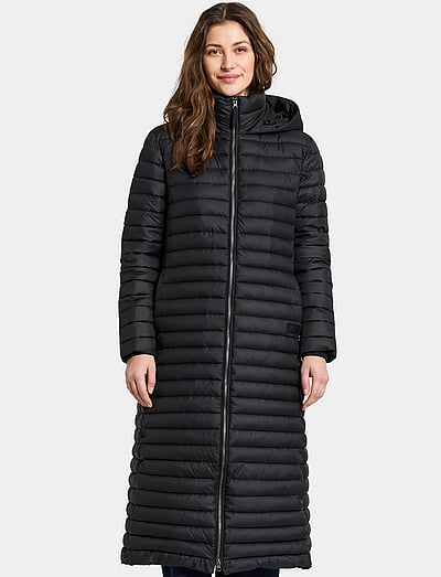 Didriksons LYKKE WNS PARKA L - Outerwear - BLACK / black