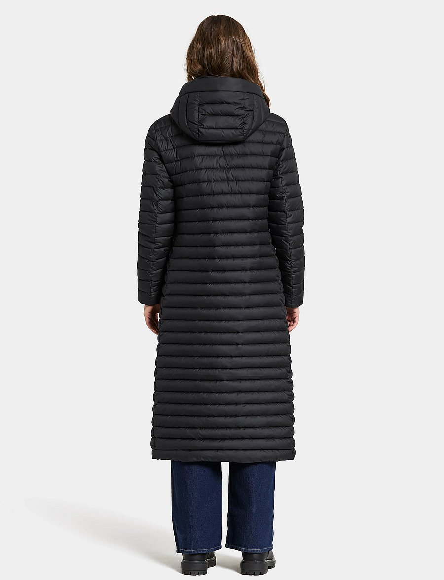 Didriksons - LYKKE WNS PARKA L - joped - black - 4