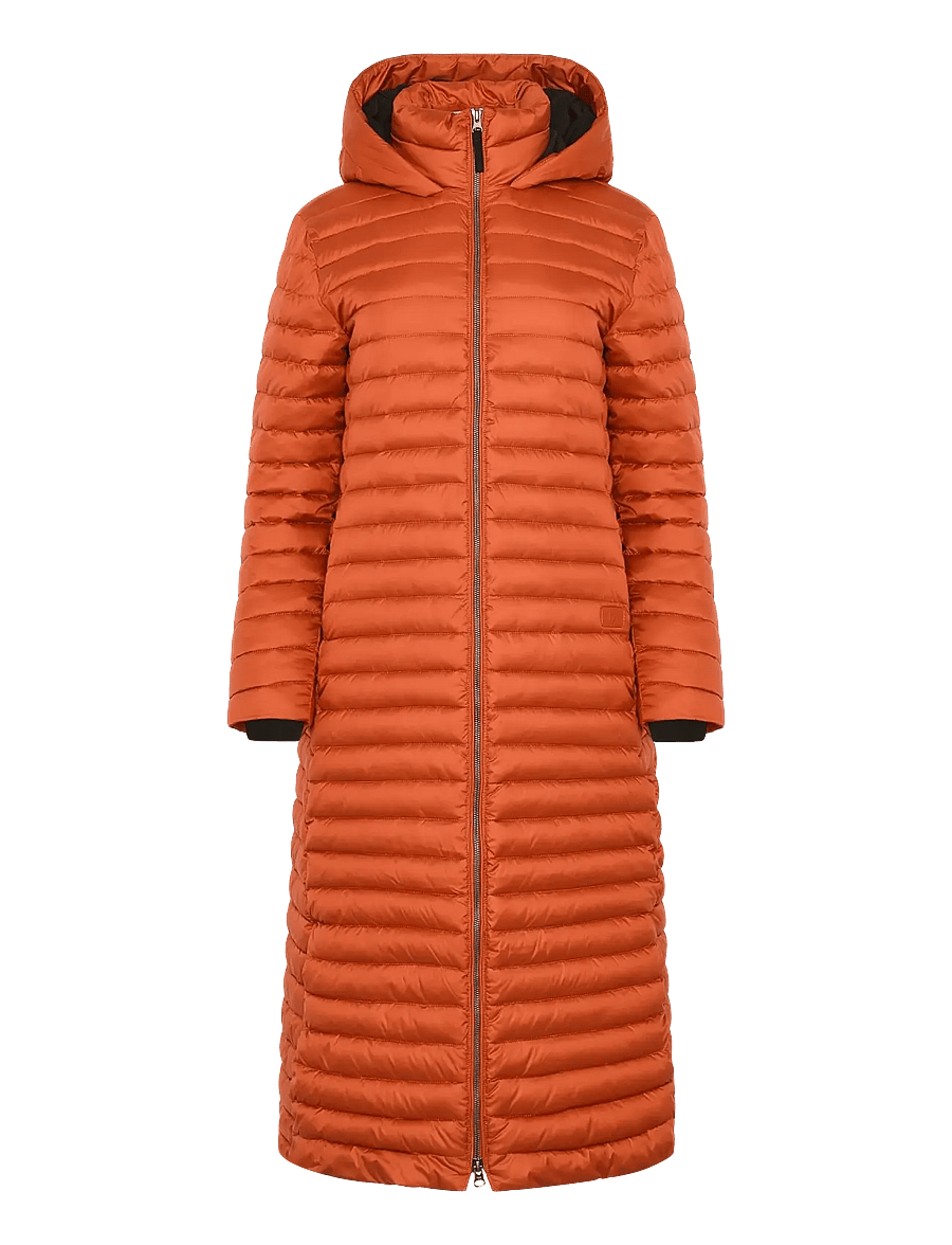Didriksons - LYKKE WNS PARKA L - parka stiliaus paltai - rust - 1