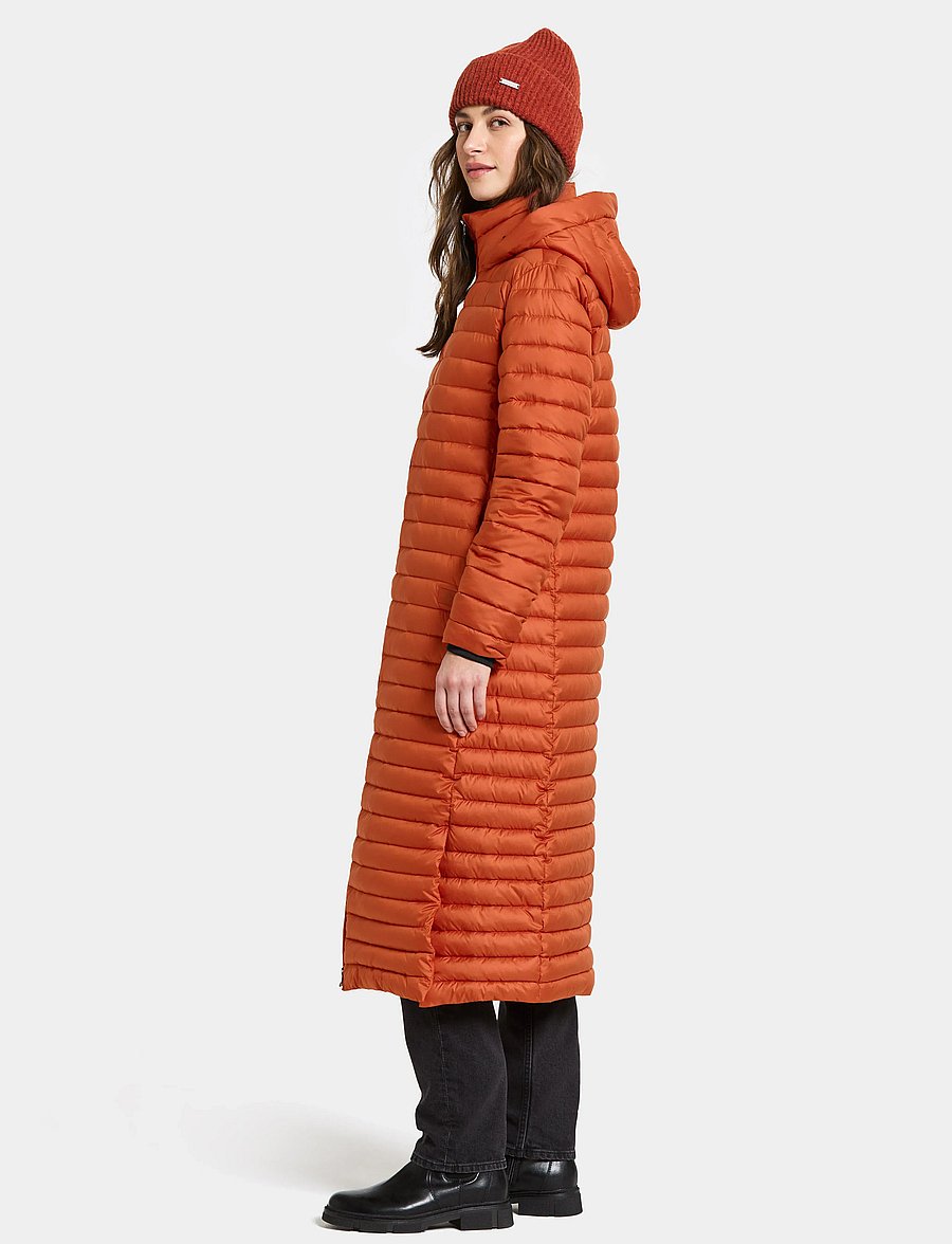 Didriksons - LYKKE WNS PARKA L - parka stiliaus paltai - rust - 5