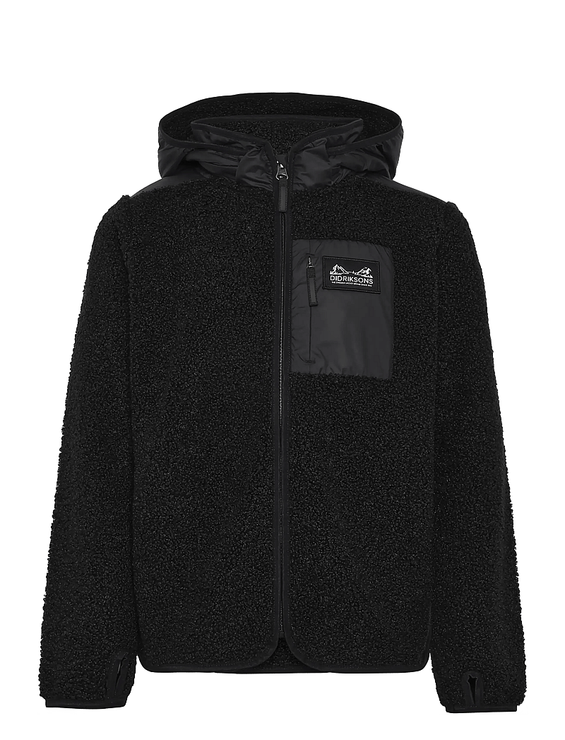Didriksons - EXA KIDS FZ 3 - kapuzenpullover - black - 2